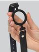 Bondage Boutique Silicone O-Ring Gag 1.5-Inches Diameter, Black, hi-res