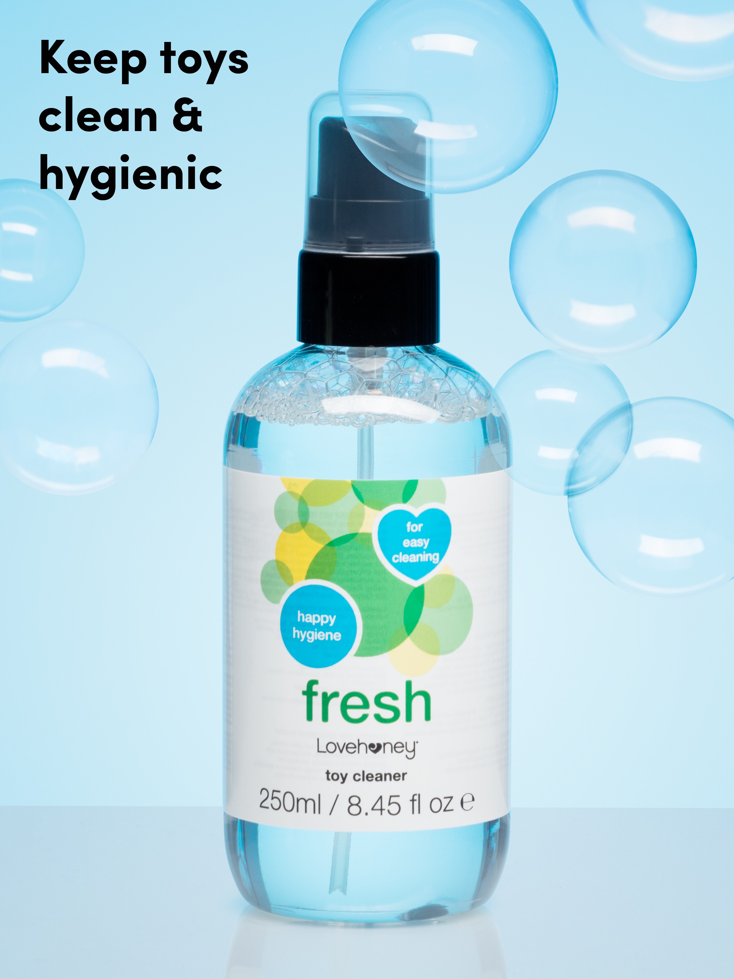 Lovehoney Fresh Toy Cleaner 250ml, , hi-res