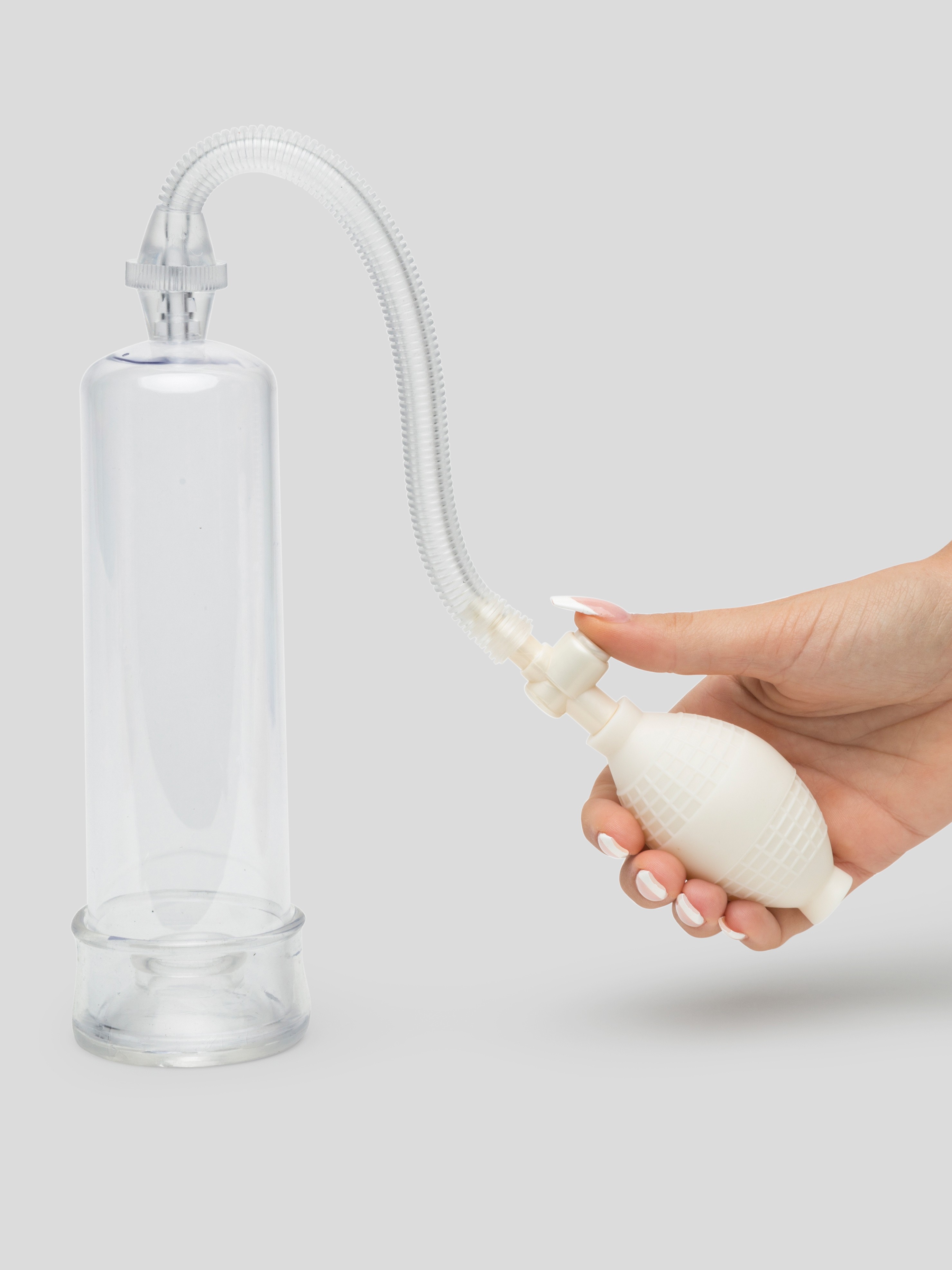 Pump Worx Beginner's Power Penis Pump, Clear, hi-res