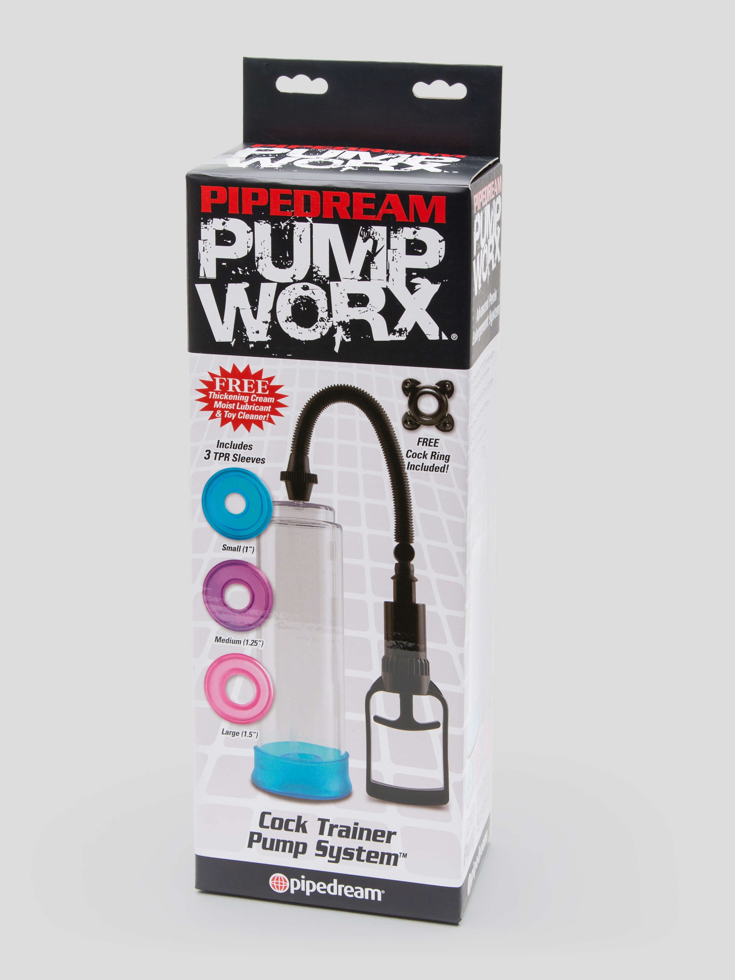 Pump Worx Training Penis Pump System, Clear, hi-res