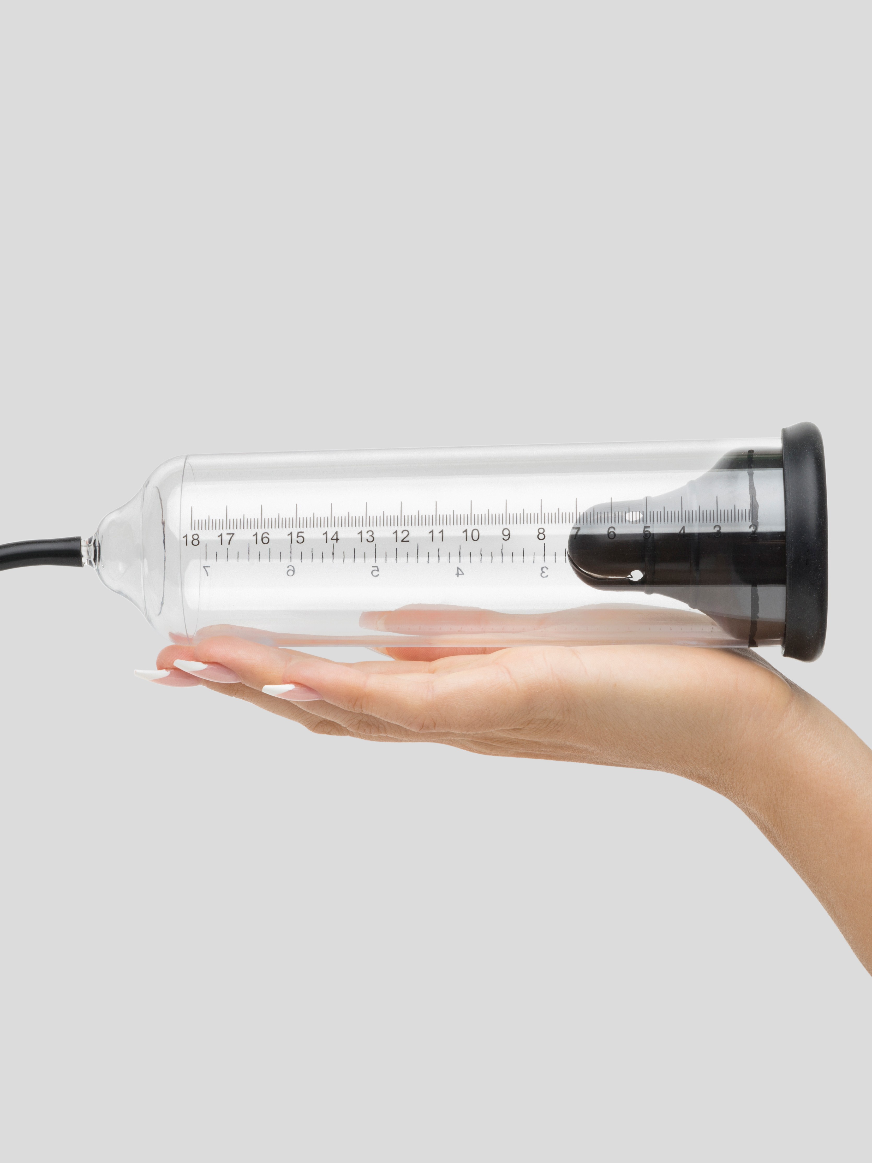 Pump Worx Max Precision Power Penis Pump, Clear, hi-res