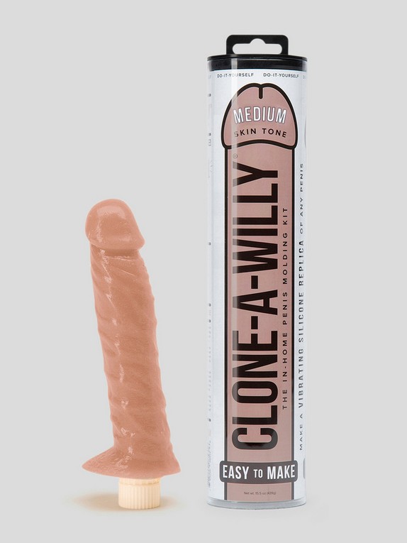 Clone-A-Willy Vibrator Molding Kit Medium Skin Tone