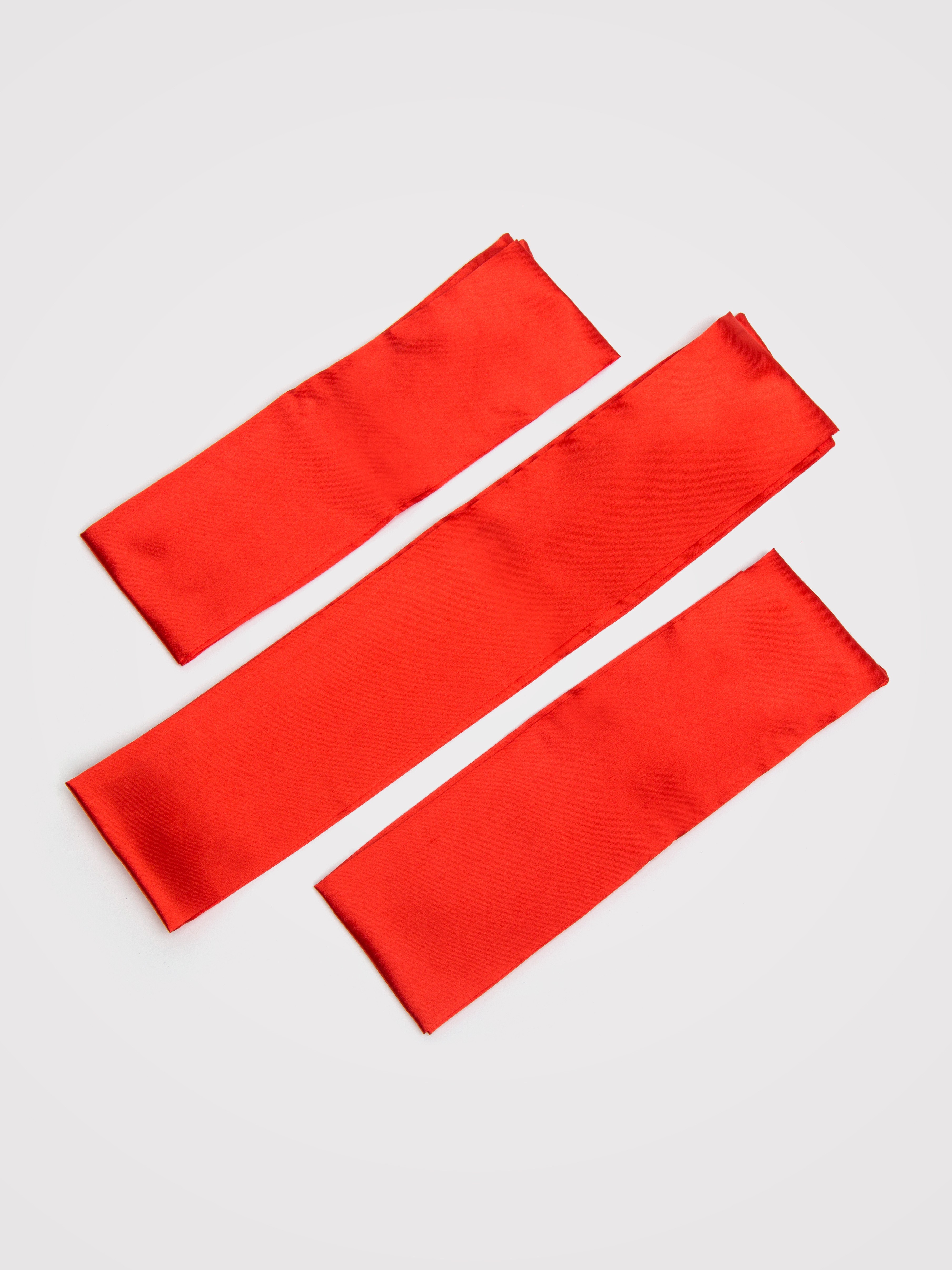 Tie Me Up Weekend in Bed Bondage Sex Game, Red, hi-res