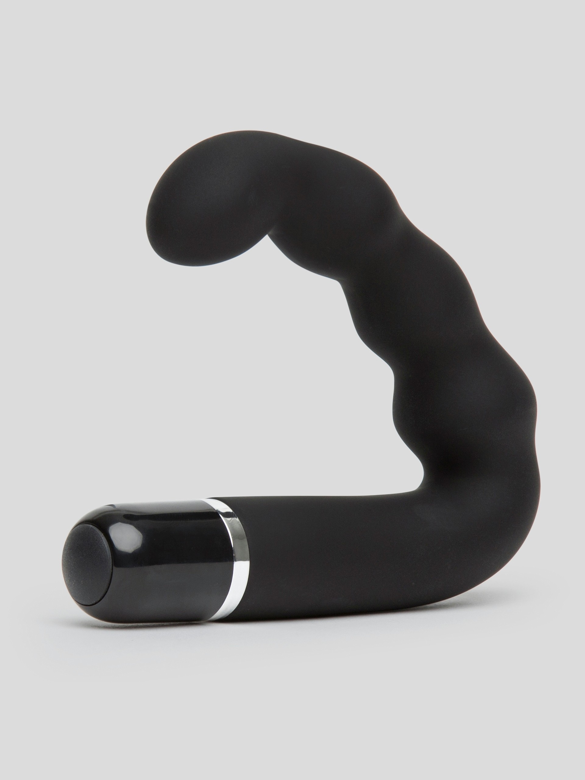 Lovehoney Rookie 10 Function Vibrating Prostate Massager, Black, hi-res