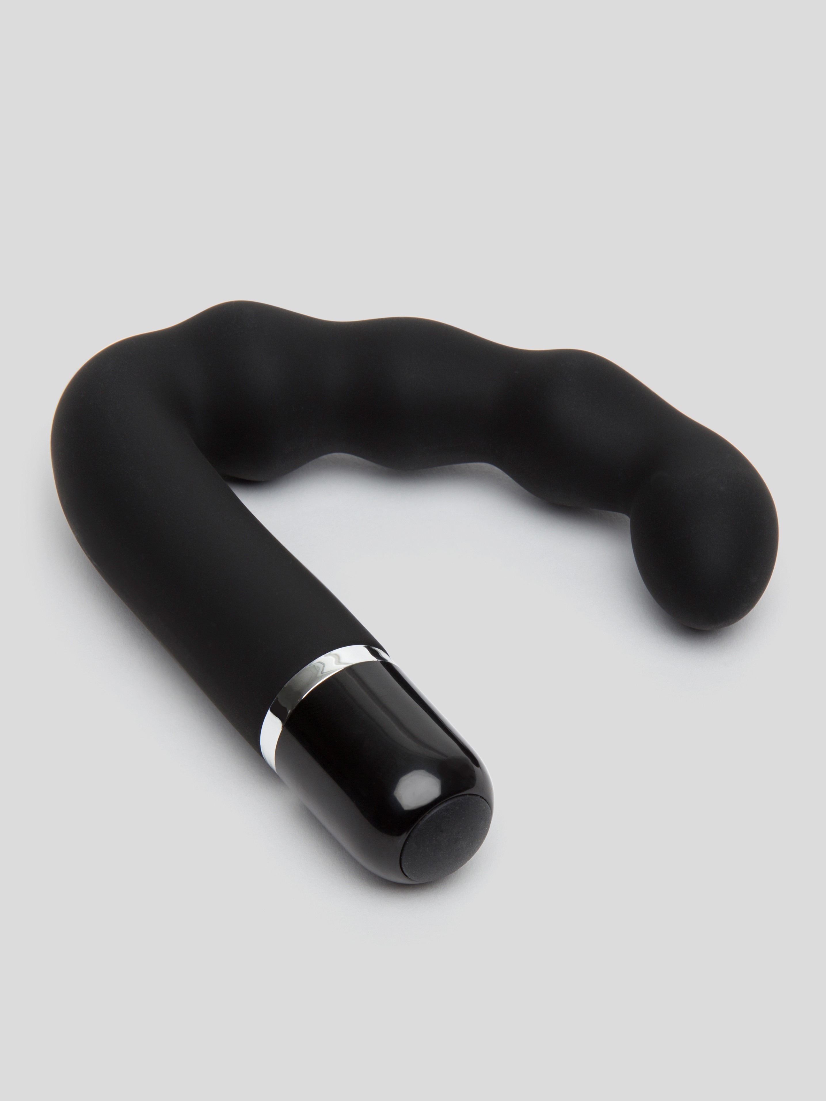 Lovehoney Rookie 10 Function Vibrating Prostate Massager, Black, hi-res