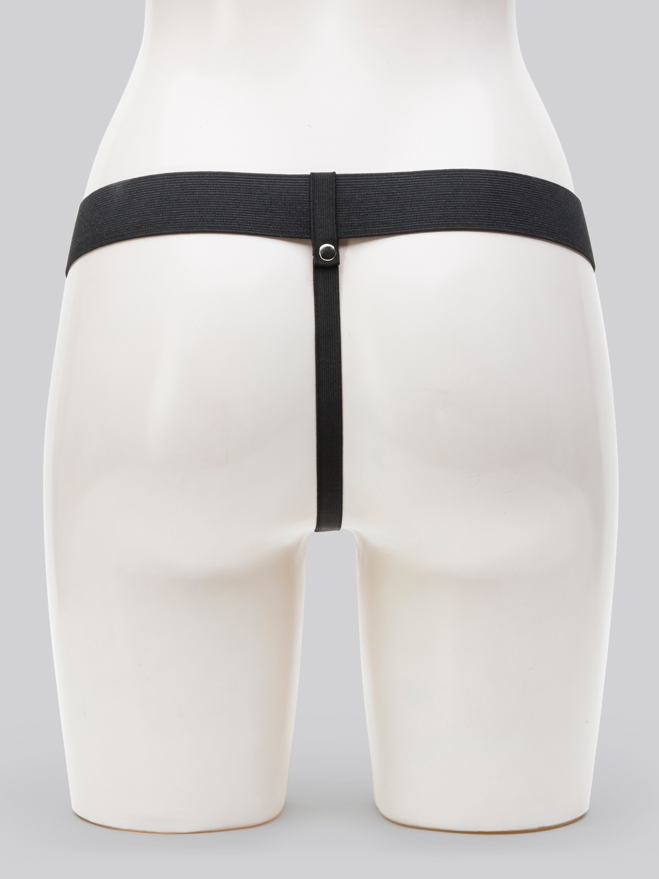 Fetish Fantasy Hollow Strap-On with Balls 7 Inch, Flesh Brown, hi-res