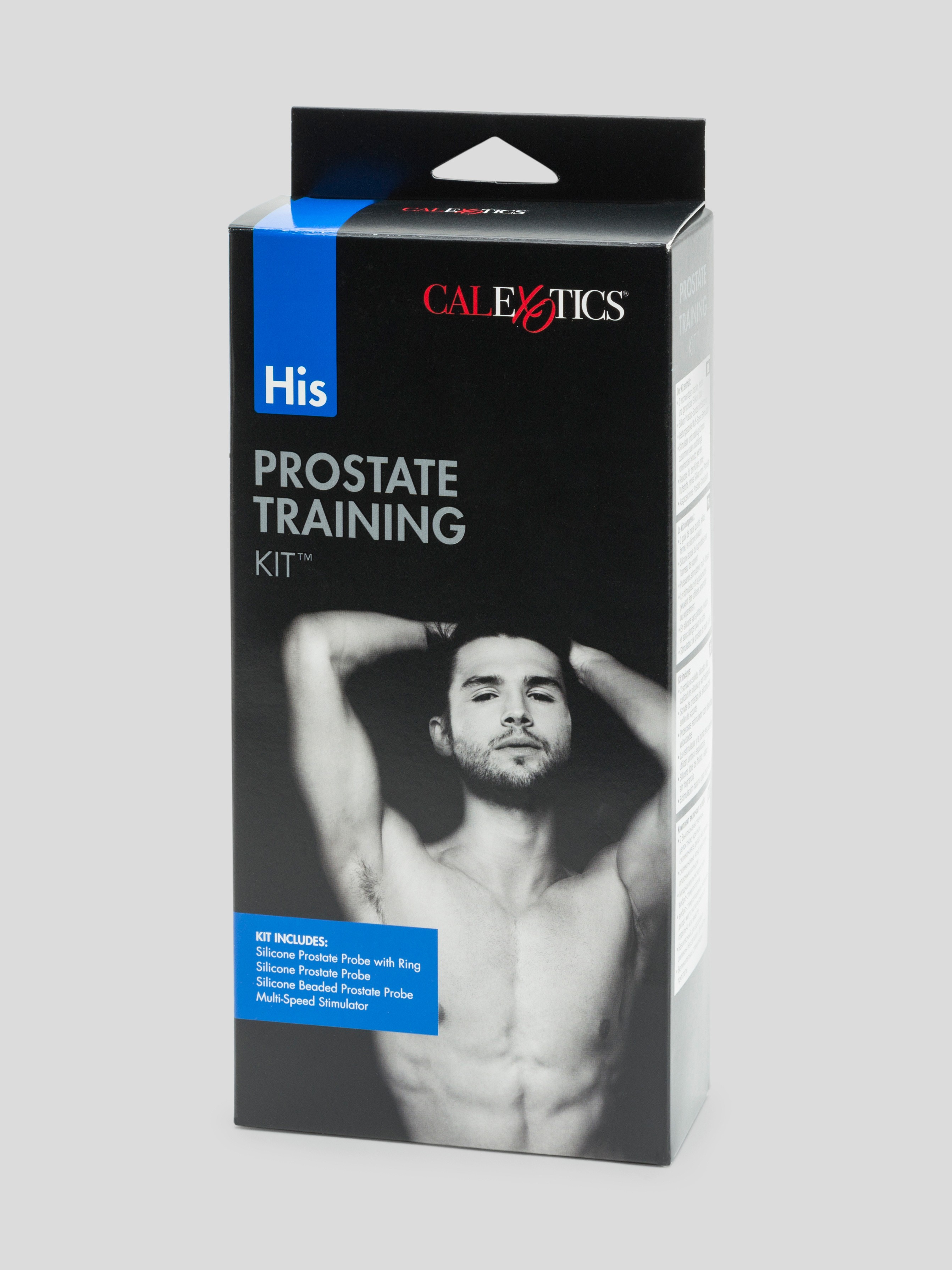 His Prostate Training Kit (4 piece), Black, hi-res