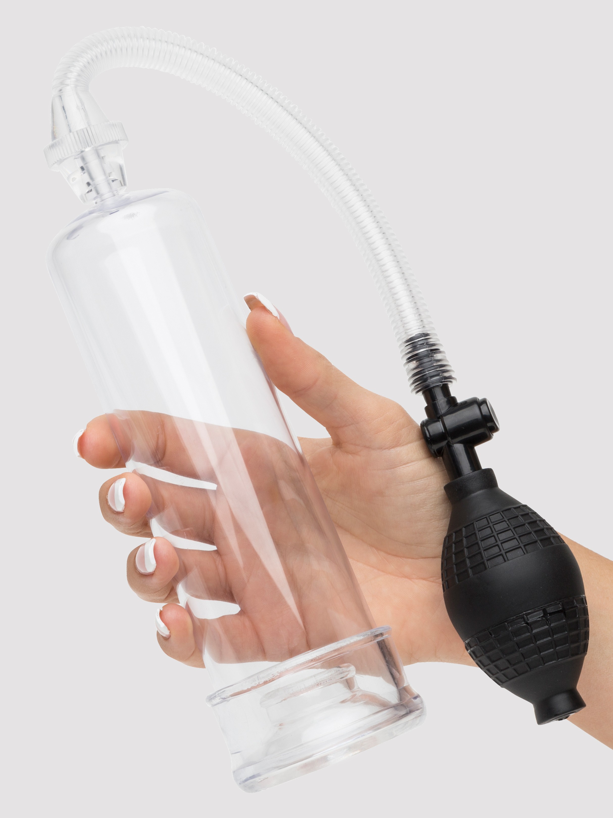 His Enlargement Kit Penis Enhancers (5 Piece), Clear, hi-res