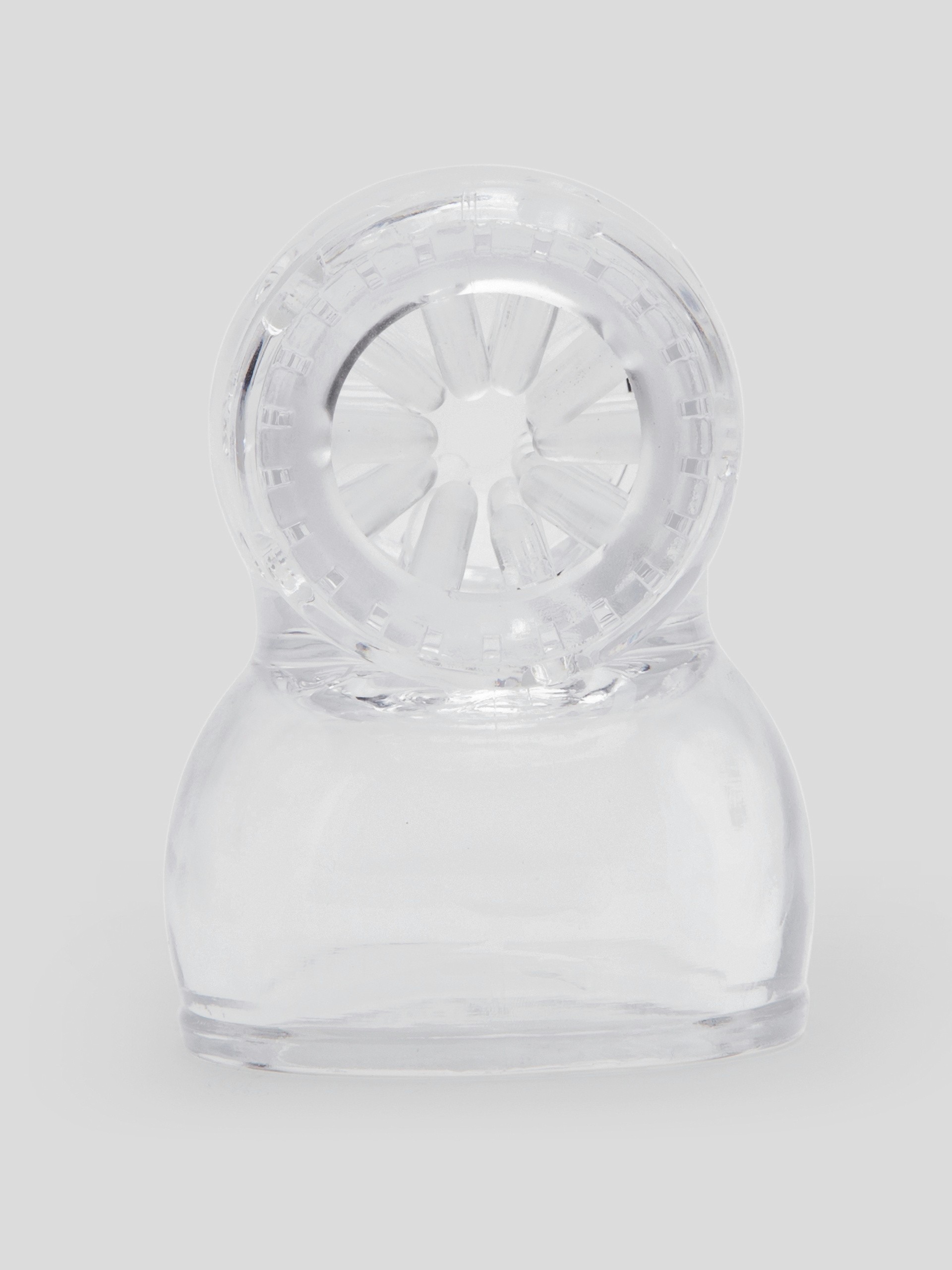 Doc Johnson Head Teaser Male Masturbator Wand Attachment, Clear, hi-res