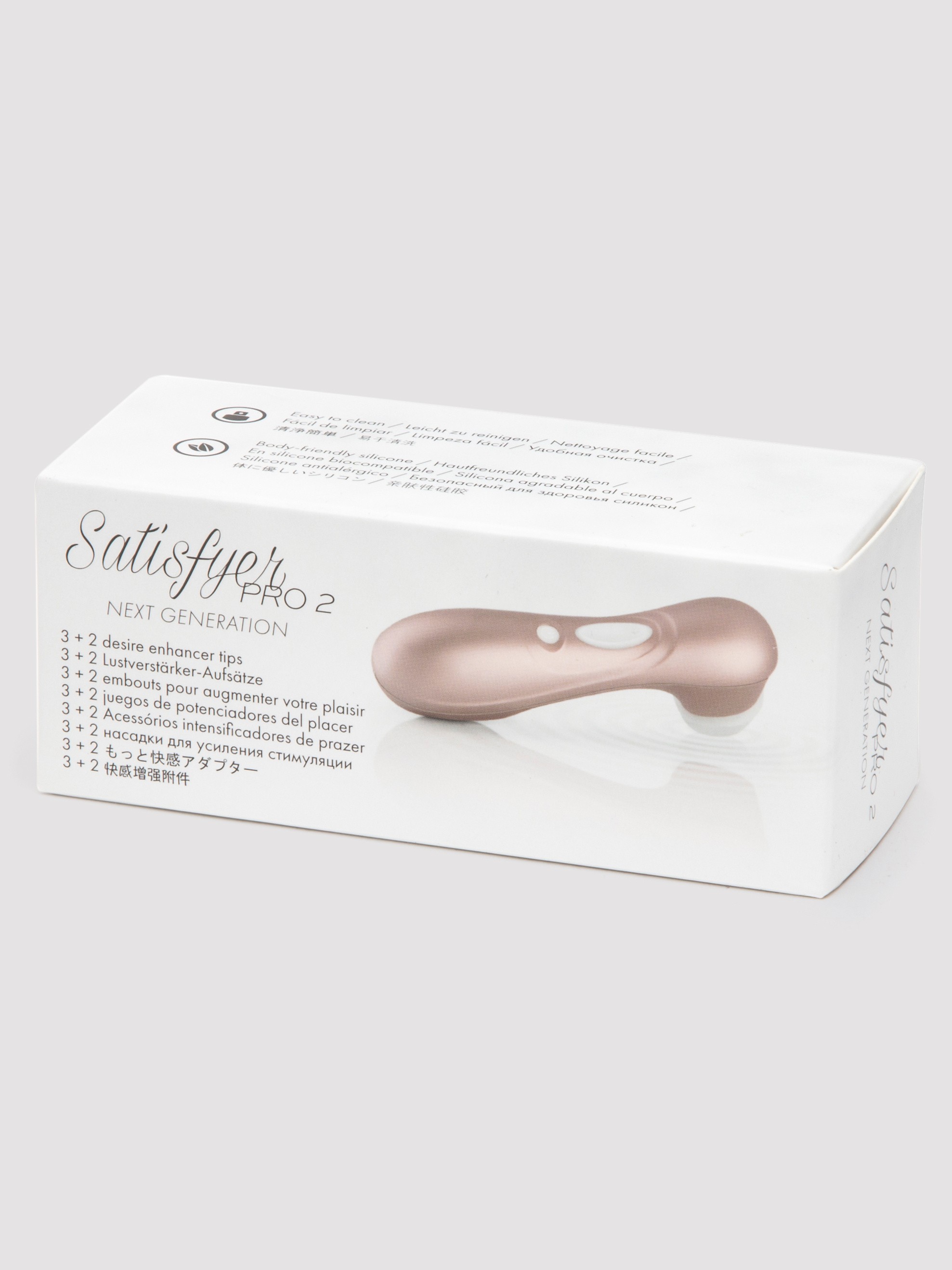 Satisfyer Pro2 Replacement Heads (5 Pack), Clear, hi-res