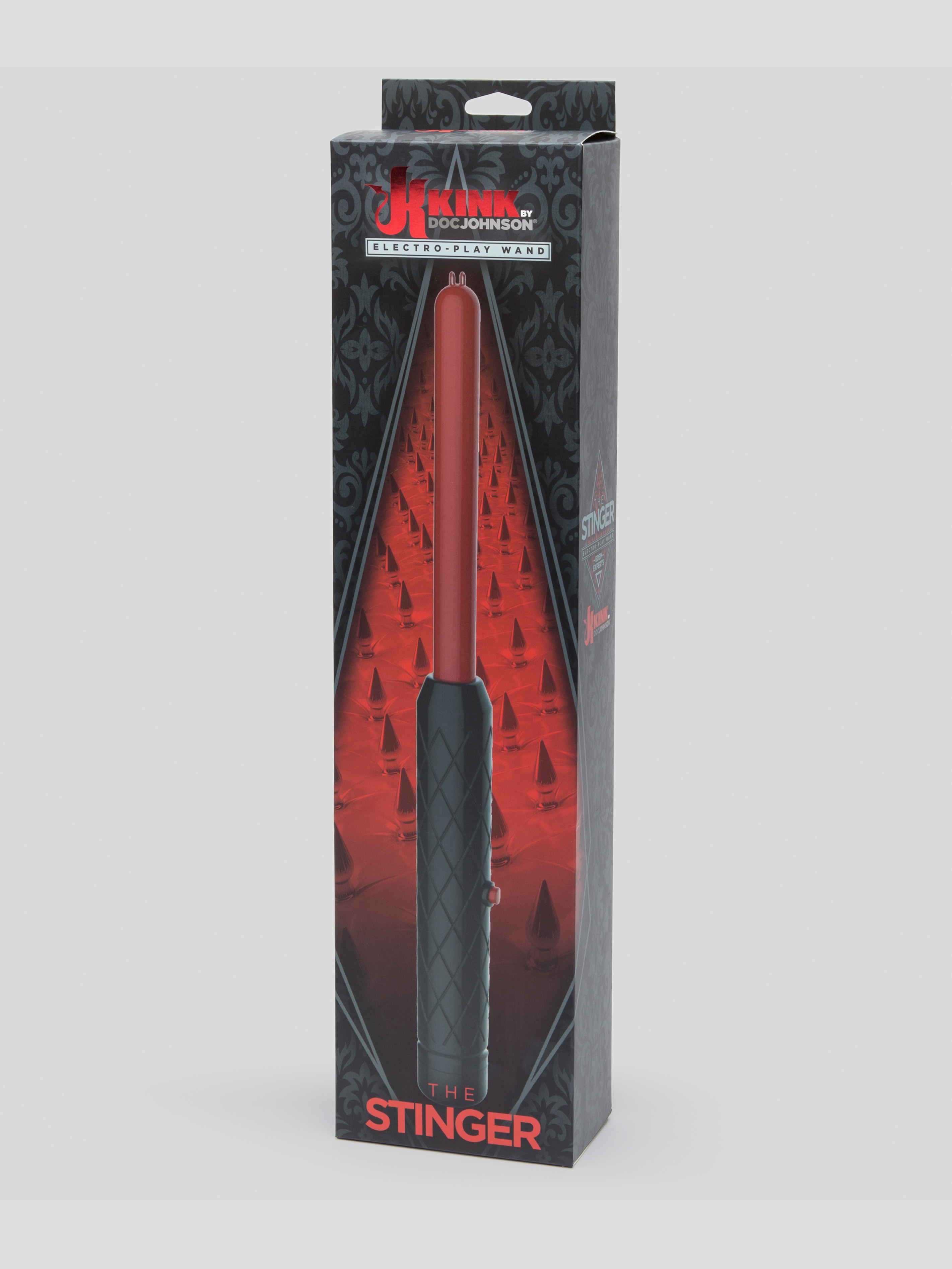 Doc Johnson The Stinger Electro Play Wand, Black, hi-res