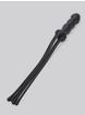 Doc Johnson Silicone Flogger Whip with Dildo Handle, Black, hi-res