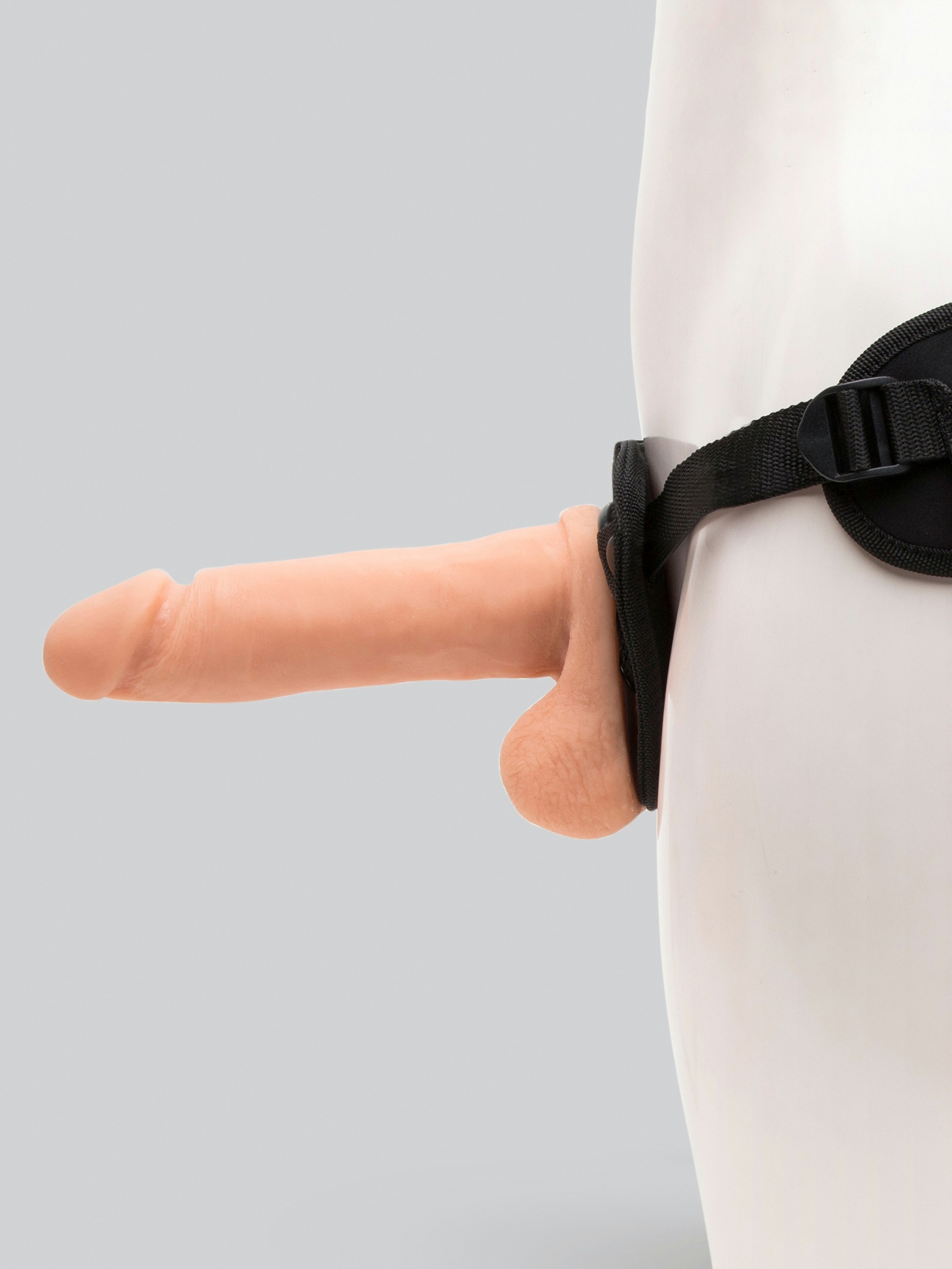 Doc Johnson Vac-U-Lock Realistic Feel Advanced Strap-On Dildo Set, Flesh Pink, hi-res