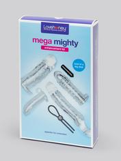 Kit de Potenciamiento Masculino Mega Mighty Lovehoney (6 Piezas), Claro, hi-res