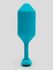 Gros plug anal lesté de poids silicone Snug Plug 3, 11 cm, b-Vibe, Bleu, hi-res