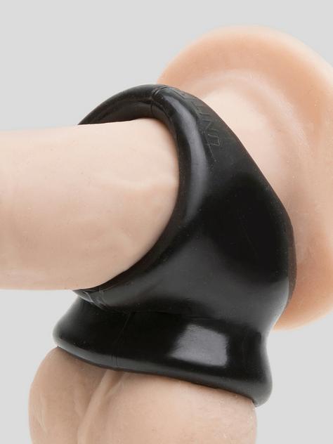Oxballs X-STRETCH Cocksling with 1-Inch Ball Stretcher, Black, hi-res