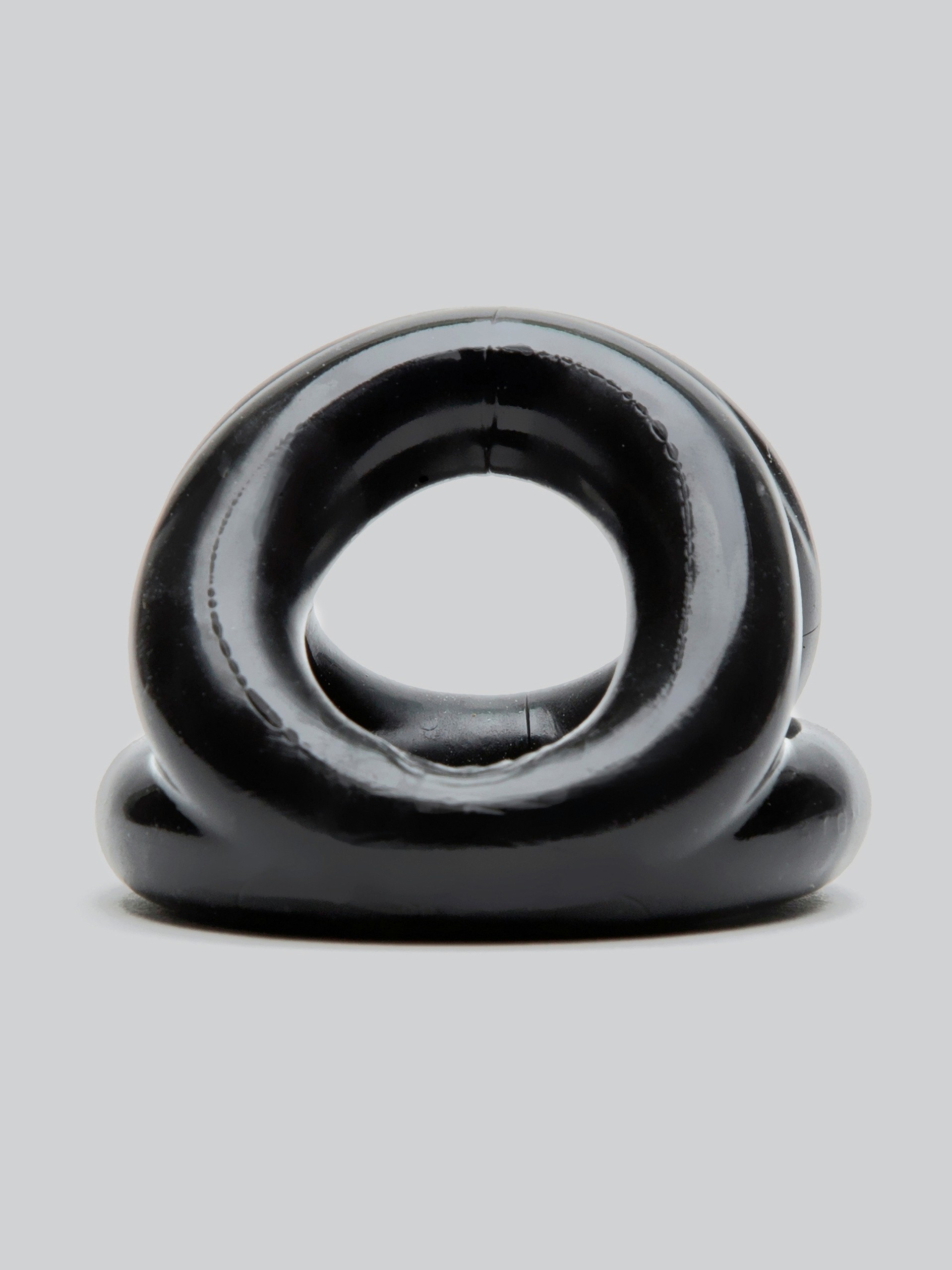 Oxballs TRI-SPORT Cock Ring and Ball Sling, Black, hi-res