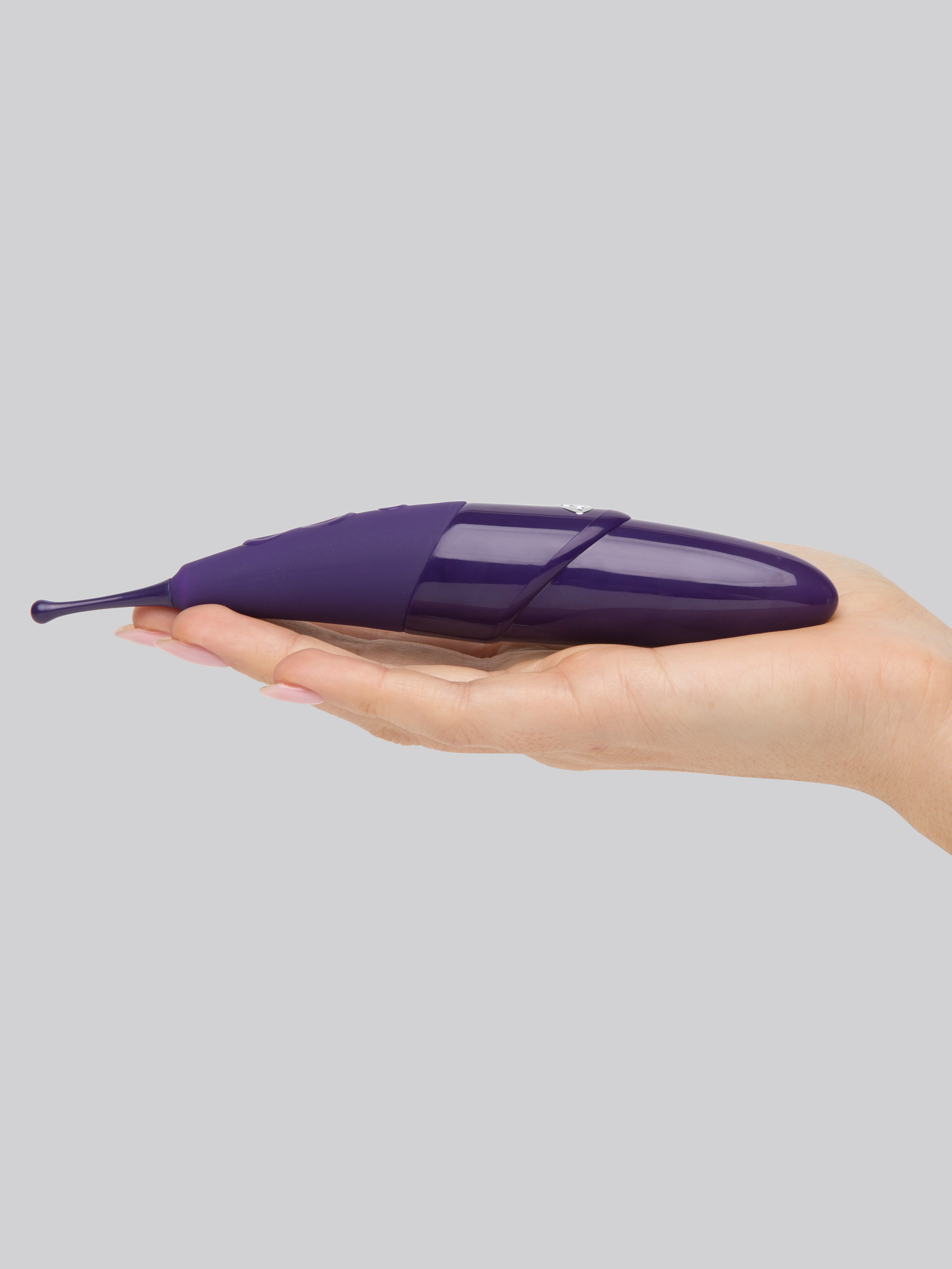 Zumio X Rechargeable Deep Stimulation SpiroTIP Clitoral Stimulator, Purple, hi-res