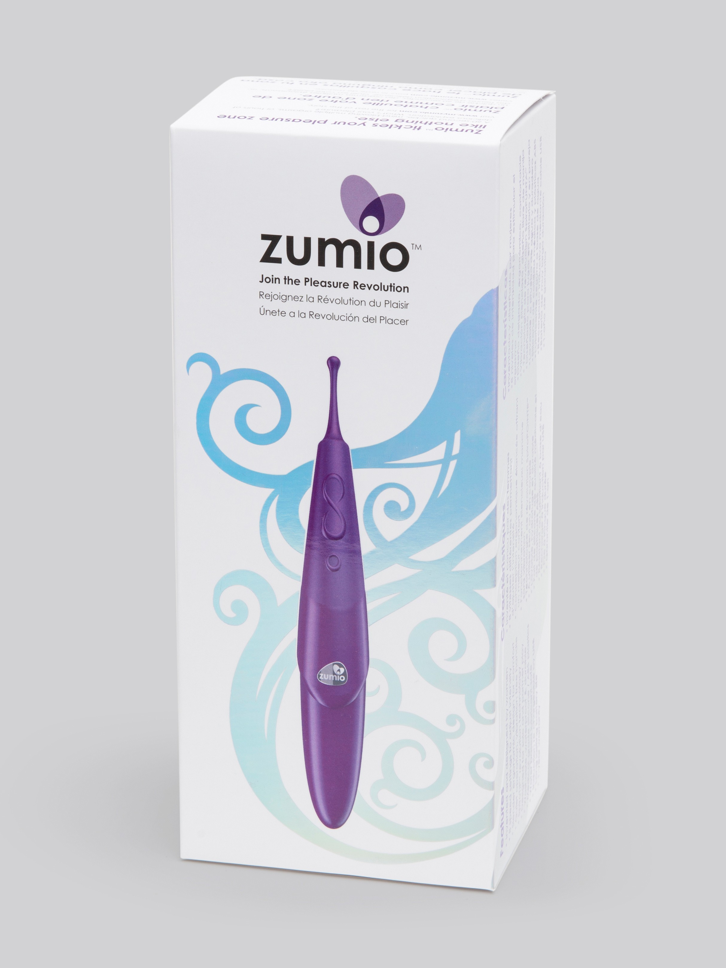 Zumio X Rechargeable Deep Stimulation SpiroTIP Clitoral Stimulator, Purple, hi-res