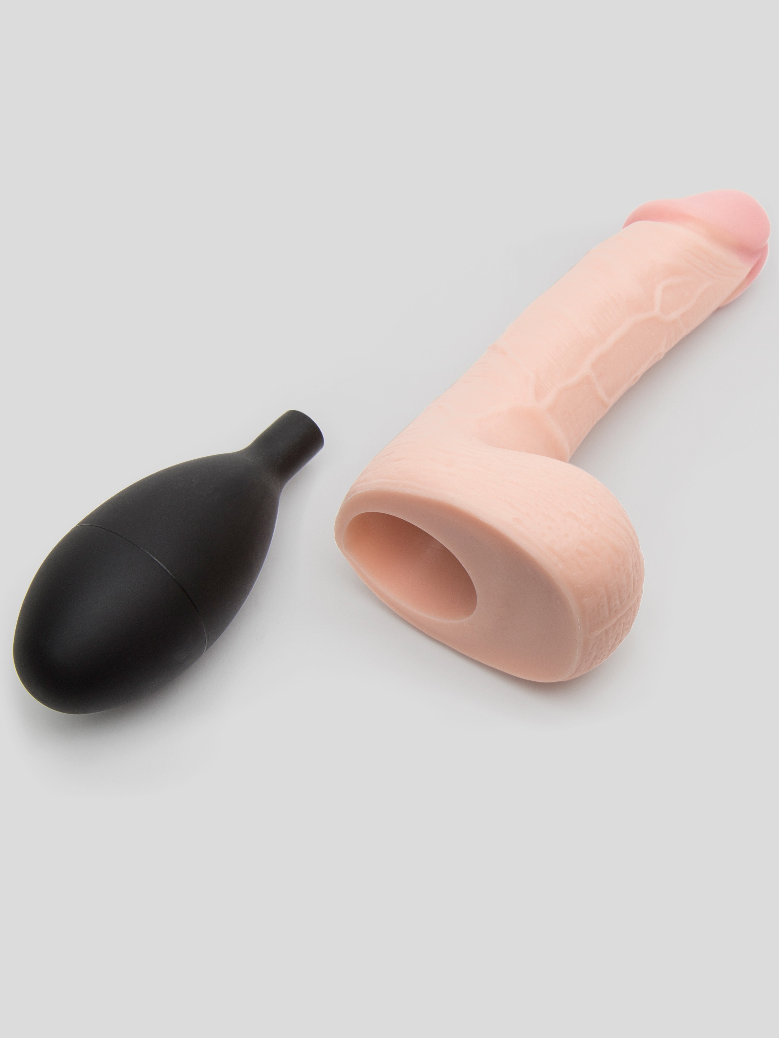 Lifelike Lover Classic Realistic Ejaculating Dildo 6 Inch, Flesh Pink, hi-res