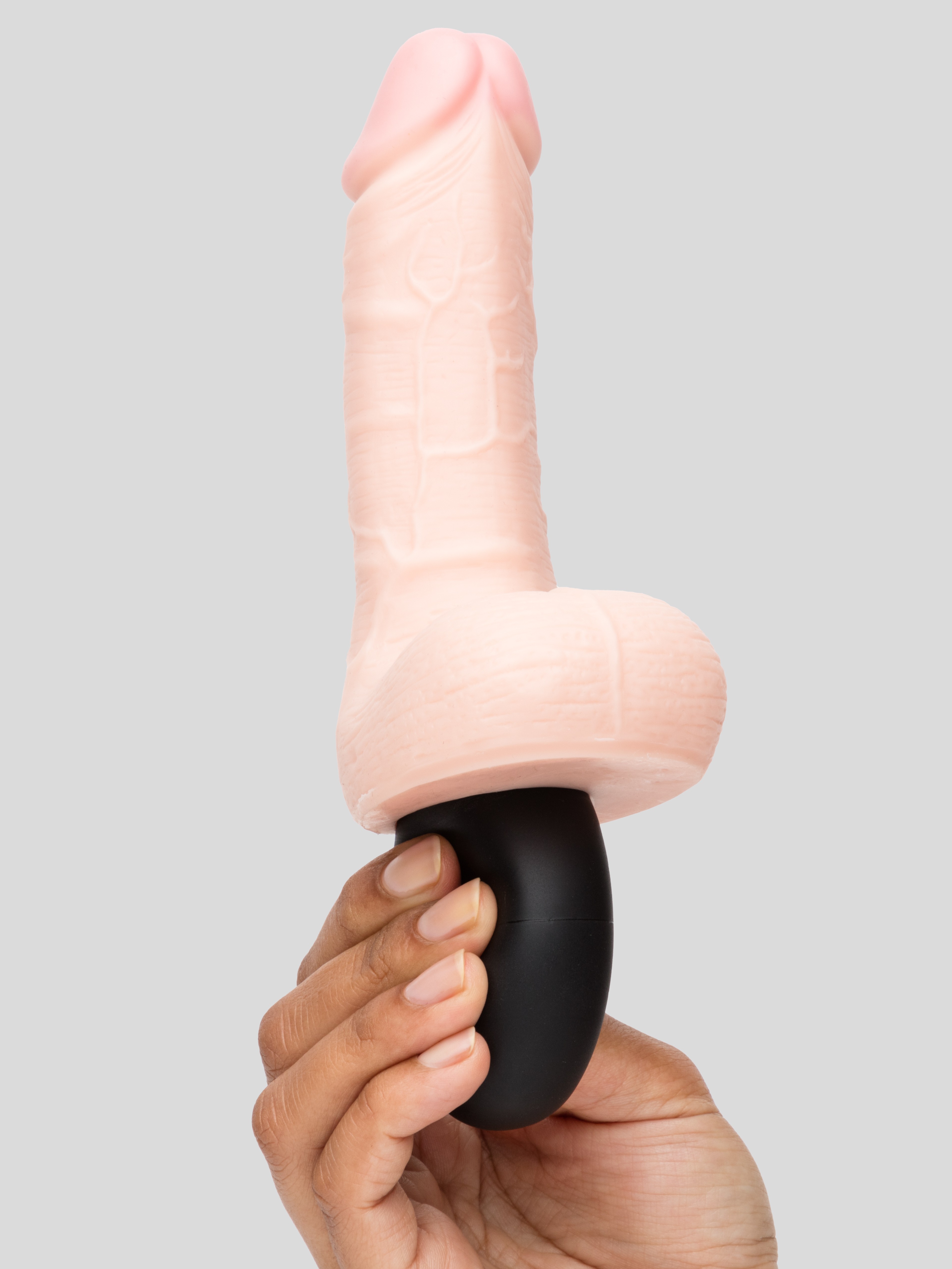 Lifelike Lover Classic Realistic Ejaculating Dildo 6 Inch, Flesh Pink, hi-res