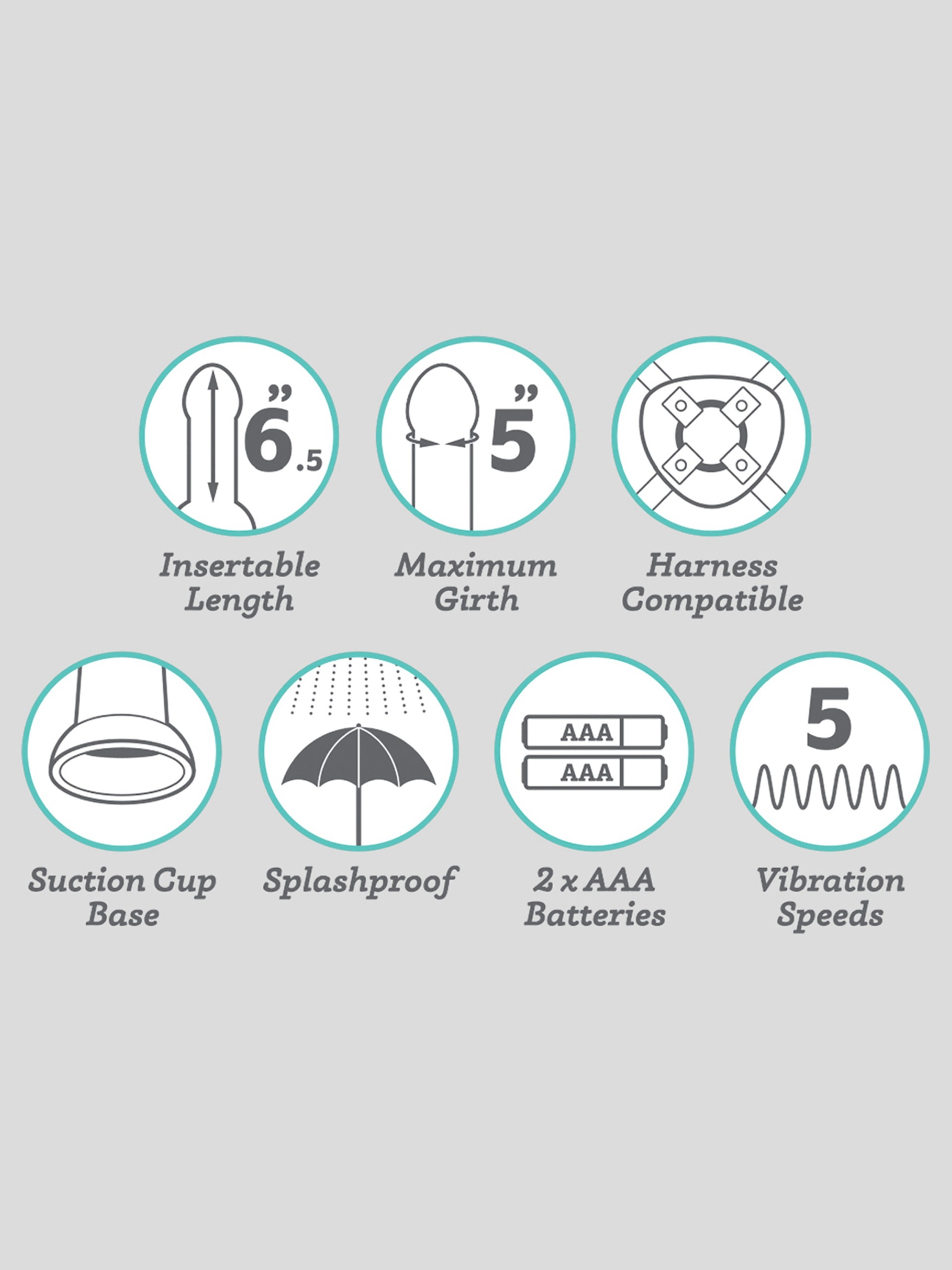 Lifelike Lover Classic Realistic Rotating Dildo Vibrator 8 Inch, Flesh Pink, hi-res