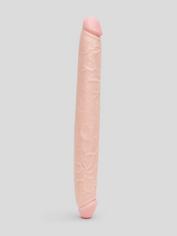 Lifelike Lover Ultra Realistic Double-Ended Dildo 12 Inch, Flesh Pink, hi-res