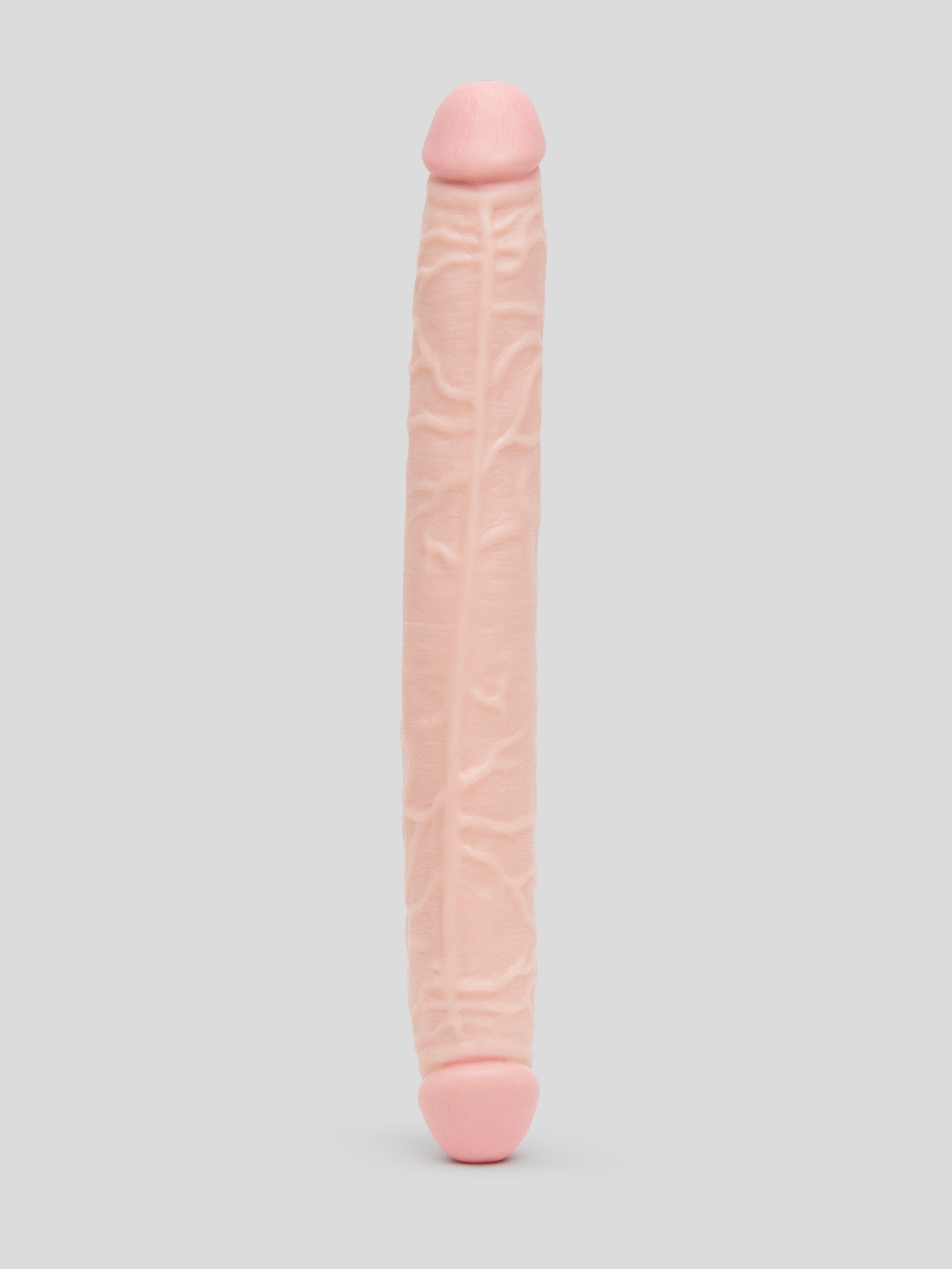 Lifelike Lover Ultra Realistic Double-Ended Dildo 12 Inch, Flesh Pink, hi-res