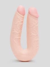 Lifelike Lover Ultra Realistic Girthy Double Penetrator Dildo 7 Inch, Flesh Pink, hi-res