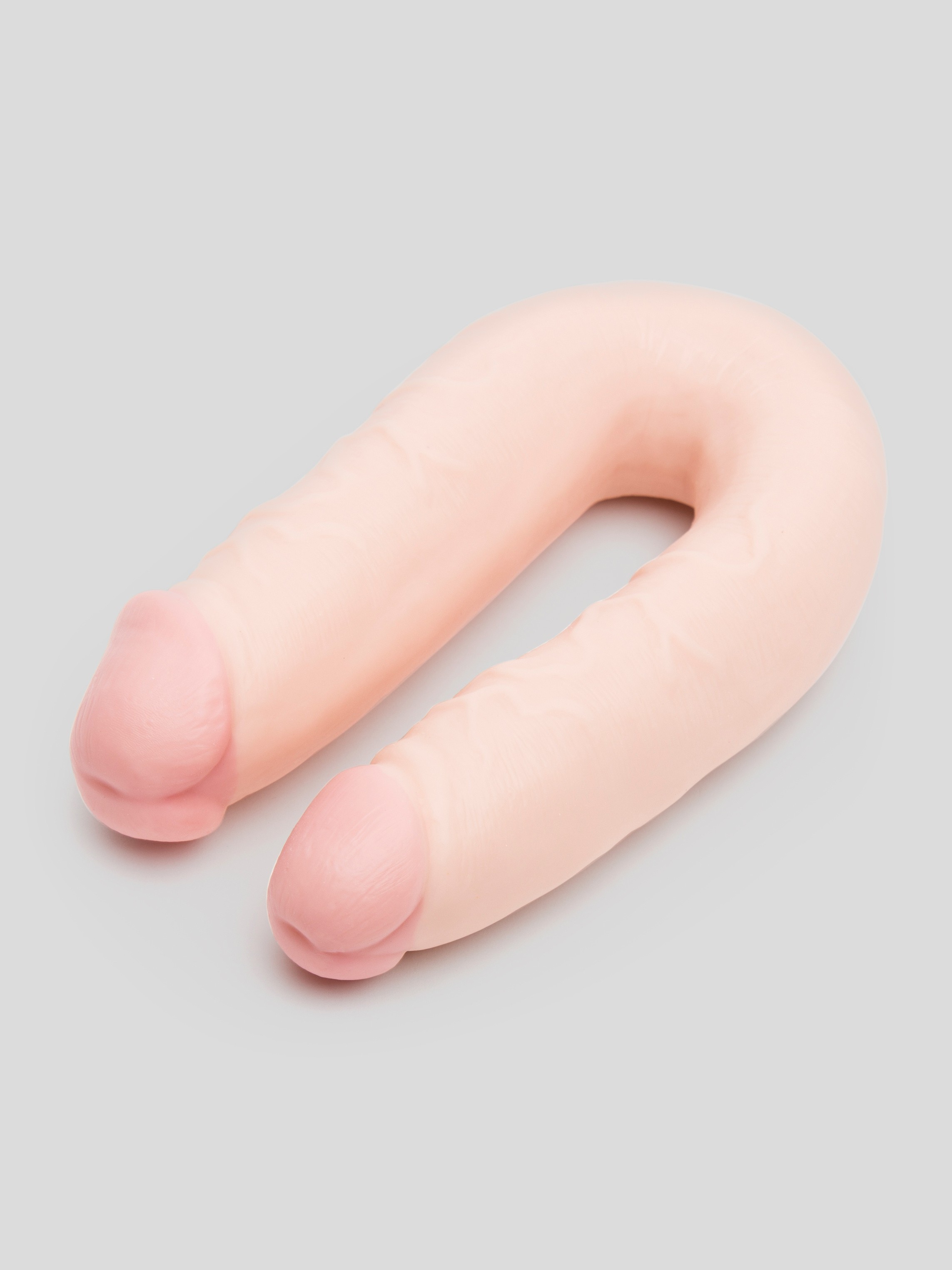 Lifelike Lover Ultra Realistic Girthy Double Penetrator Dildo 7 Inch, Flesh Pink, hi-res