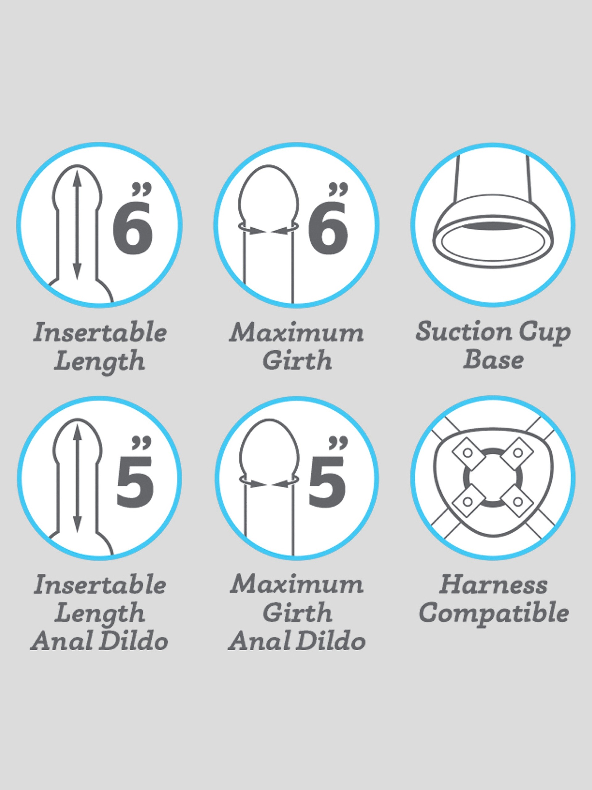 Lifelike Lover Ultra Realistic Double Penetrator Suction Cup Dildo 6 Inch, Flesh Pink, hi-res