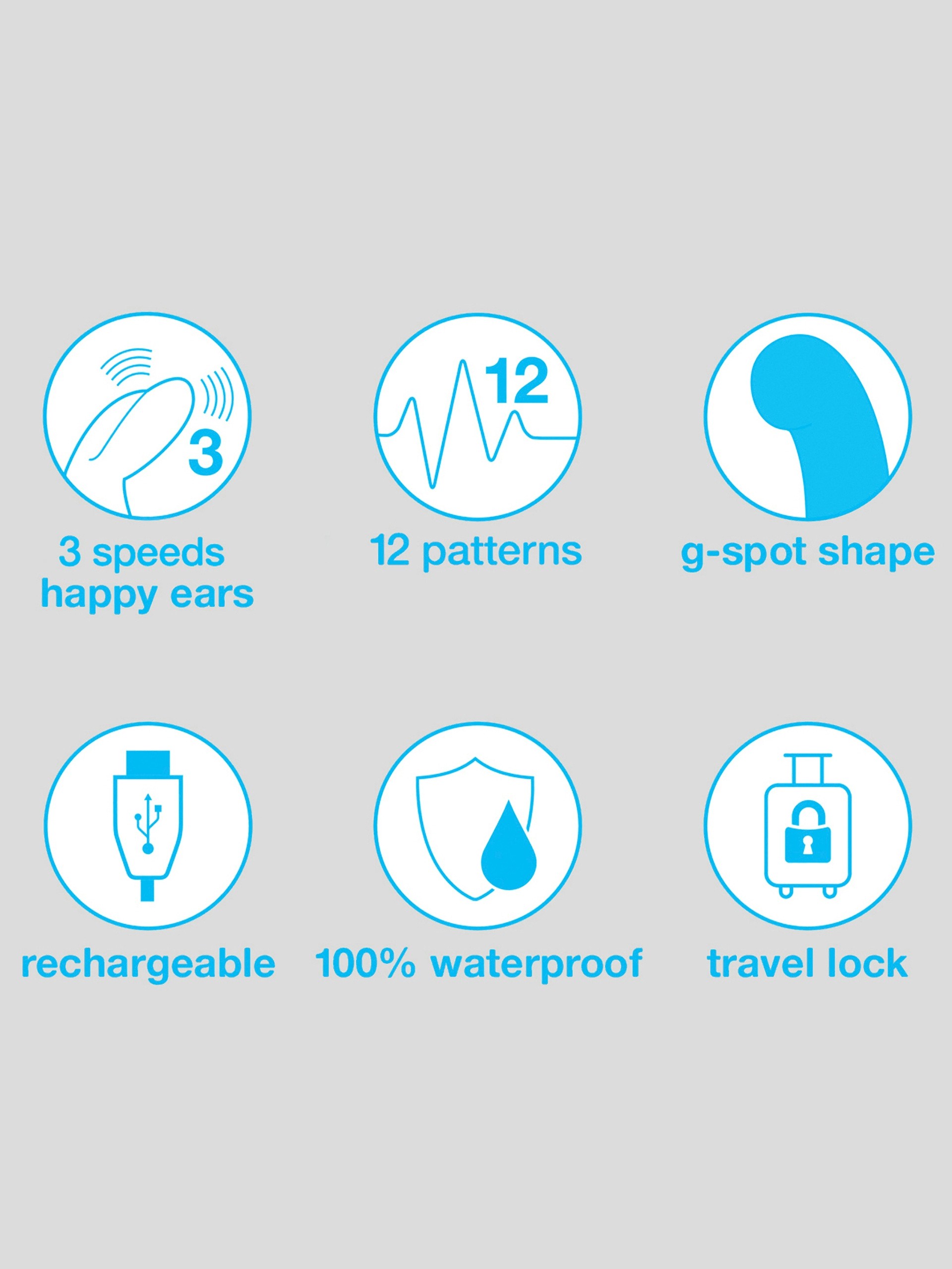 Happy Rabbit G-Spot Rechargeable Rabbit Vibrator, Pink, hi-res