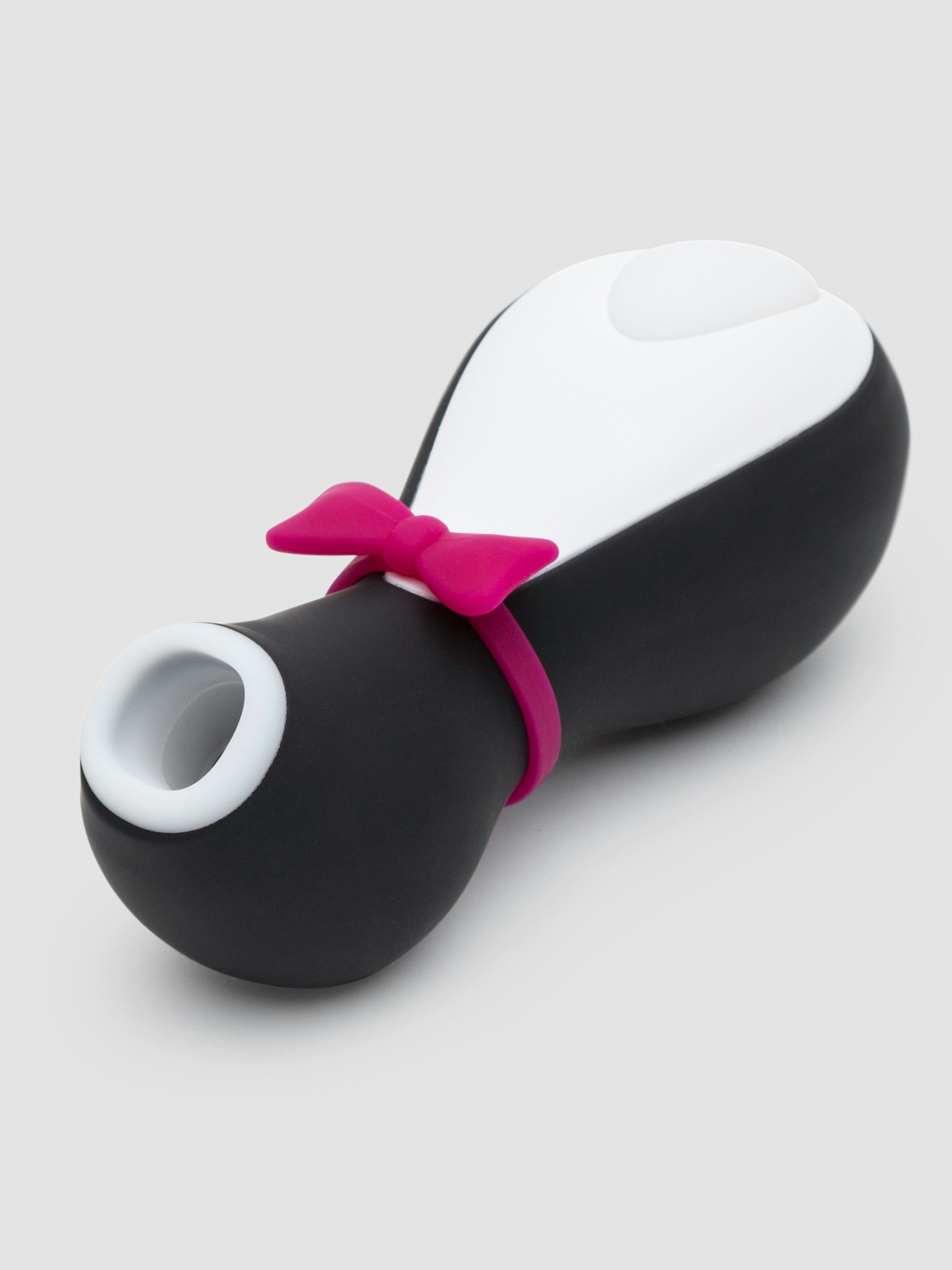 Satisfyer Penguin Rechargeable Clitoral Stimulator, Black, hi-res