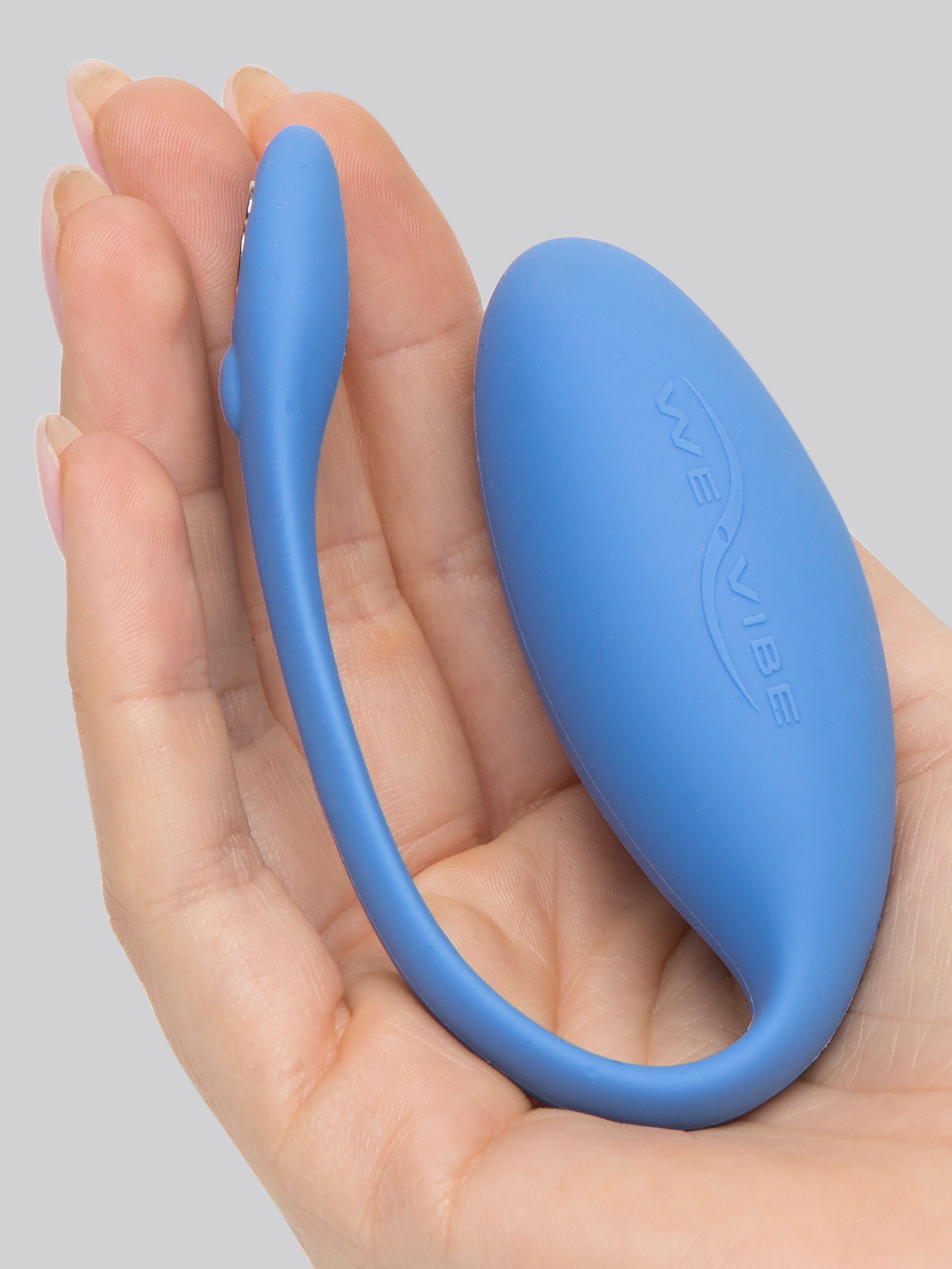 We-Vibe Jive App Controlled Rechargeable Vibrating G-Spot Love Egg, Blue, hi-res