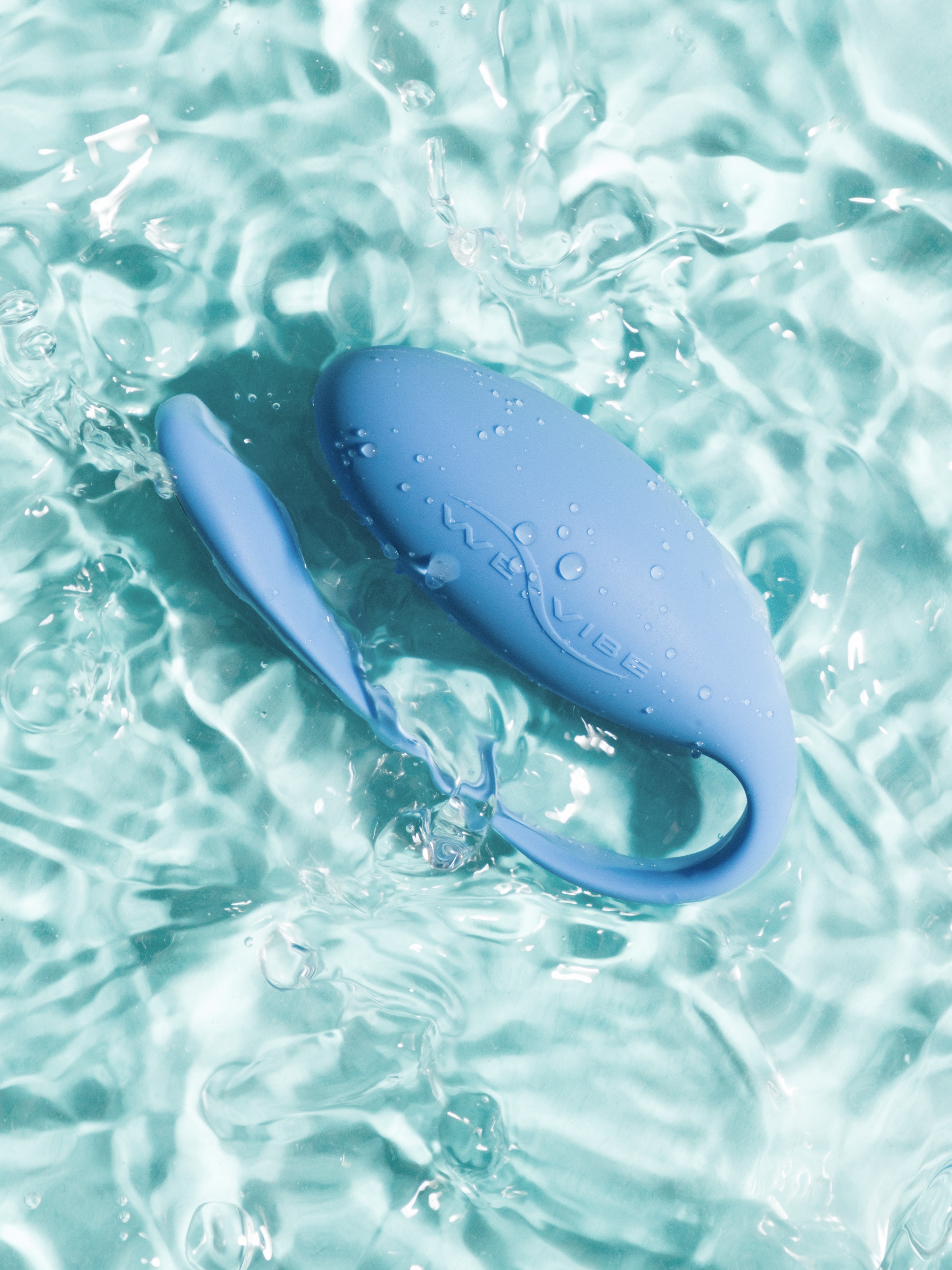 We-Vibe Jive App Controlled Rechargeable Vibrating G-Spot Love Egg, Blue, hi-res