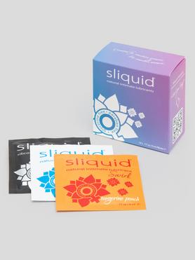 Sliquid Naturals Lube Cube Lubricant Sachets (12 Pack)
