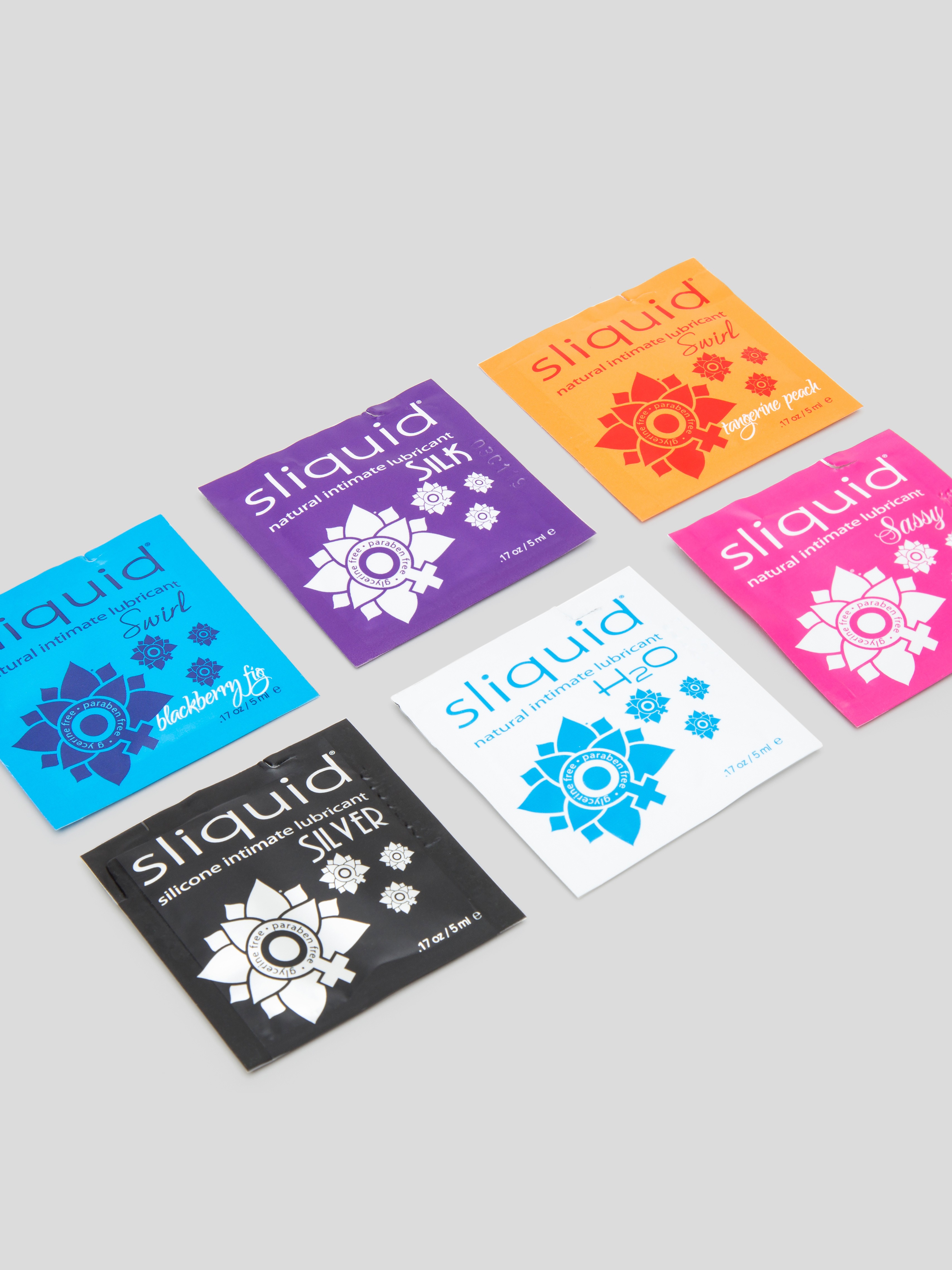 Sliquid Naturals Lube Cube Lubricant Sachets (12 Pack), , hi-res