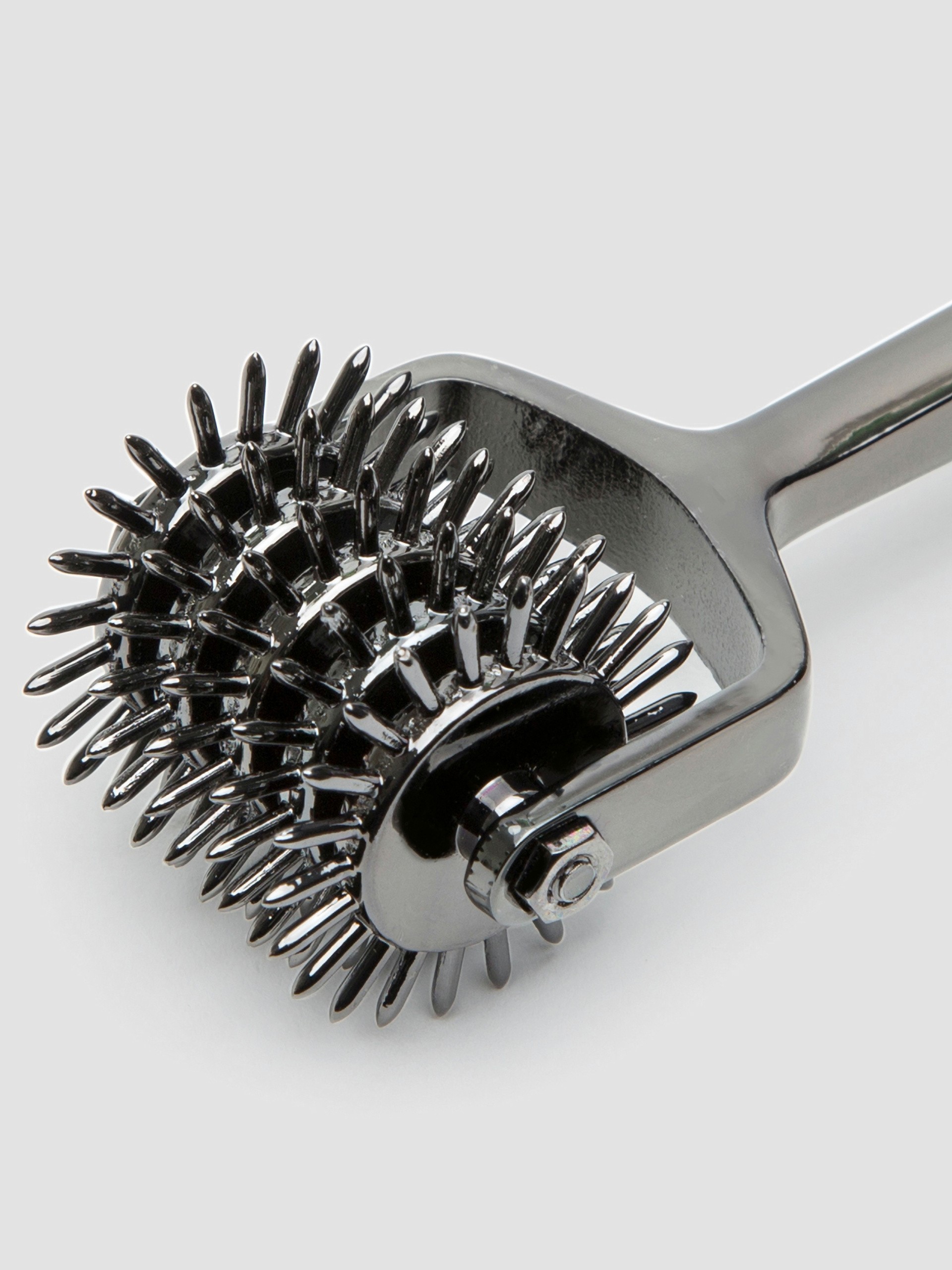 Doc Johnson Spike 5 Row Wartenberg Pinwheel, Silver, hi-res