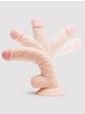 Lifelike Lover Classic Posable Realistic Dildo 8 Inch, Flesh Pink, hi-res