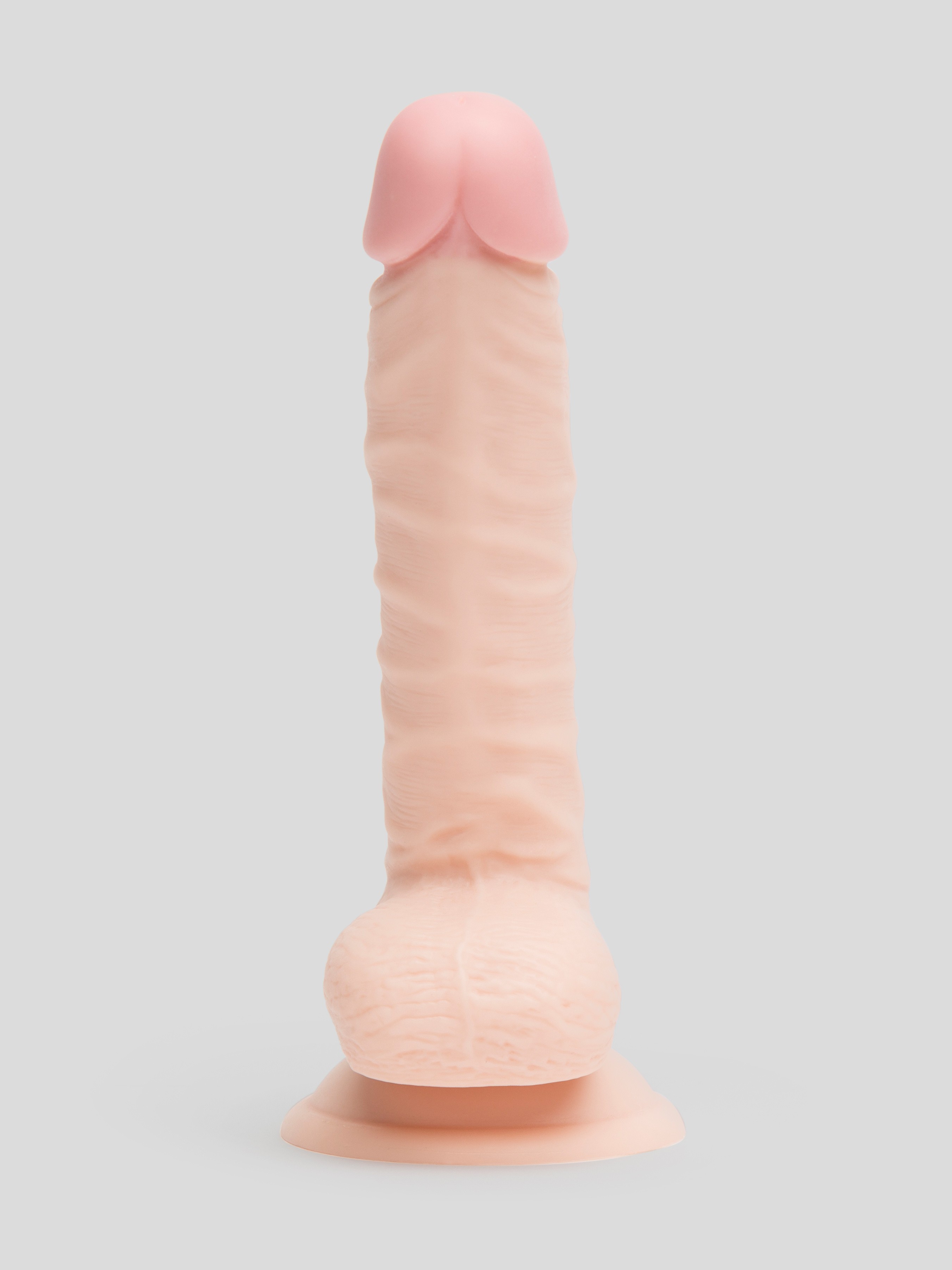 Lifelike Lover Classic Posable Realistic Dildo 8 Inch, Flesh Pink, hi-res
