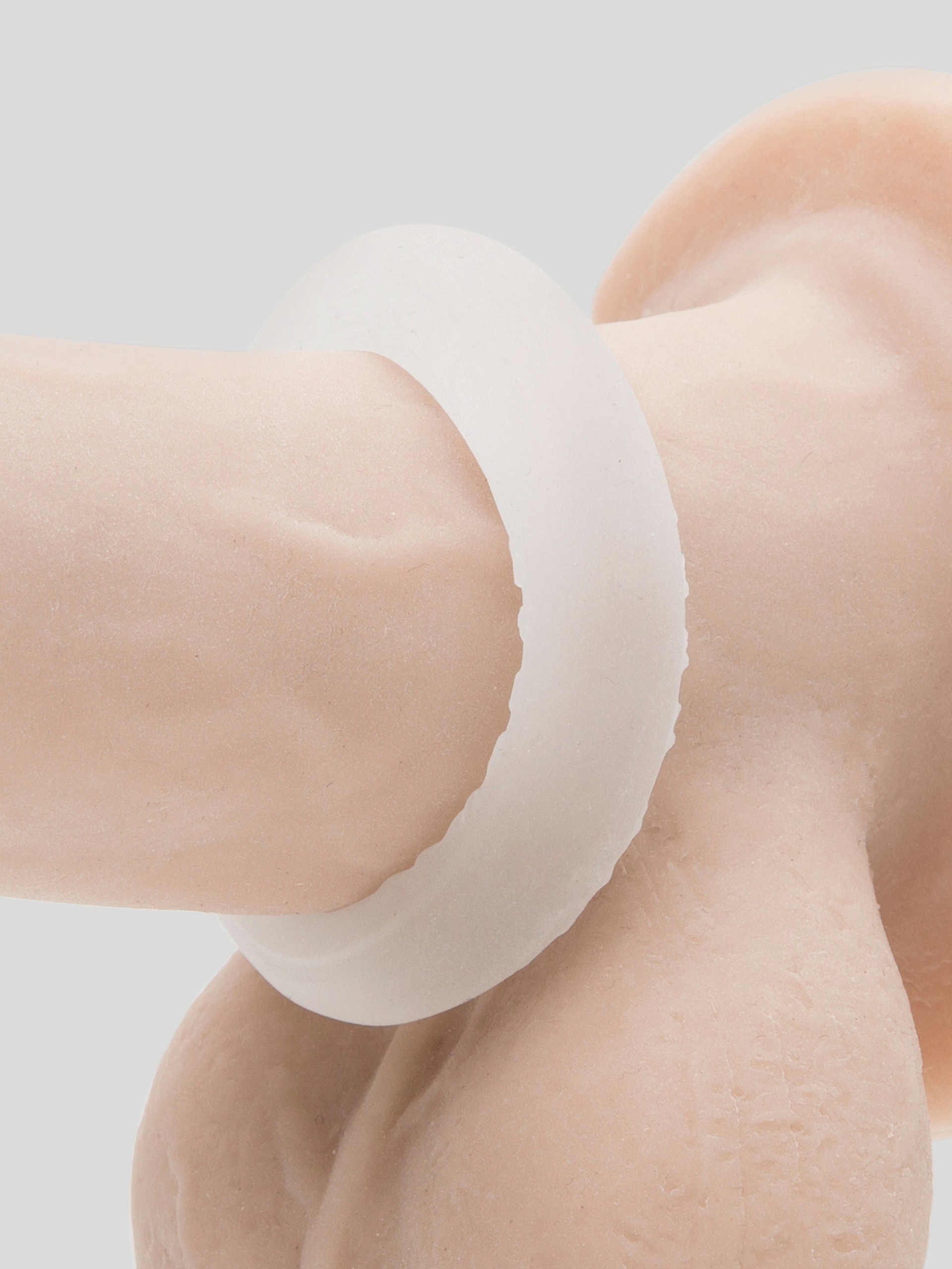 Perfect Fit Stackit Super Soft Stackable Cock Ring, Clear, hi-res