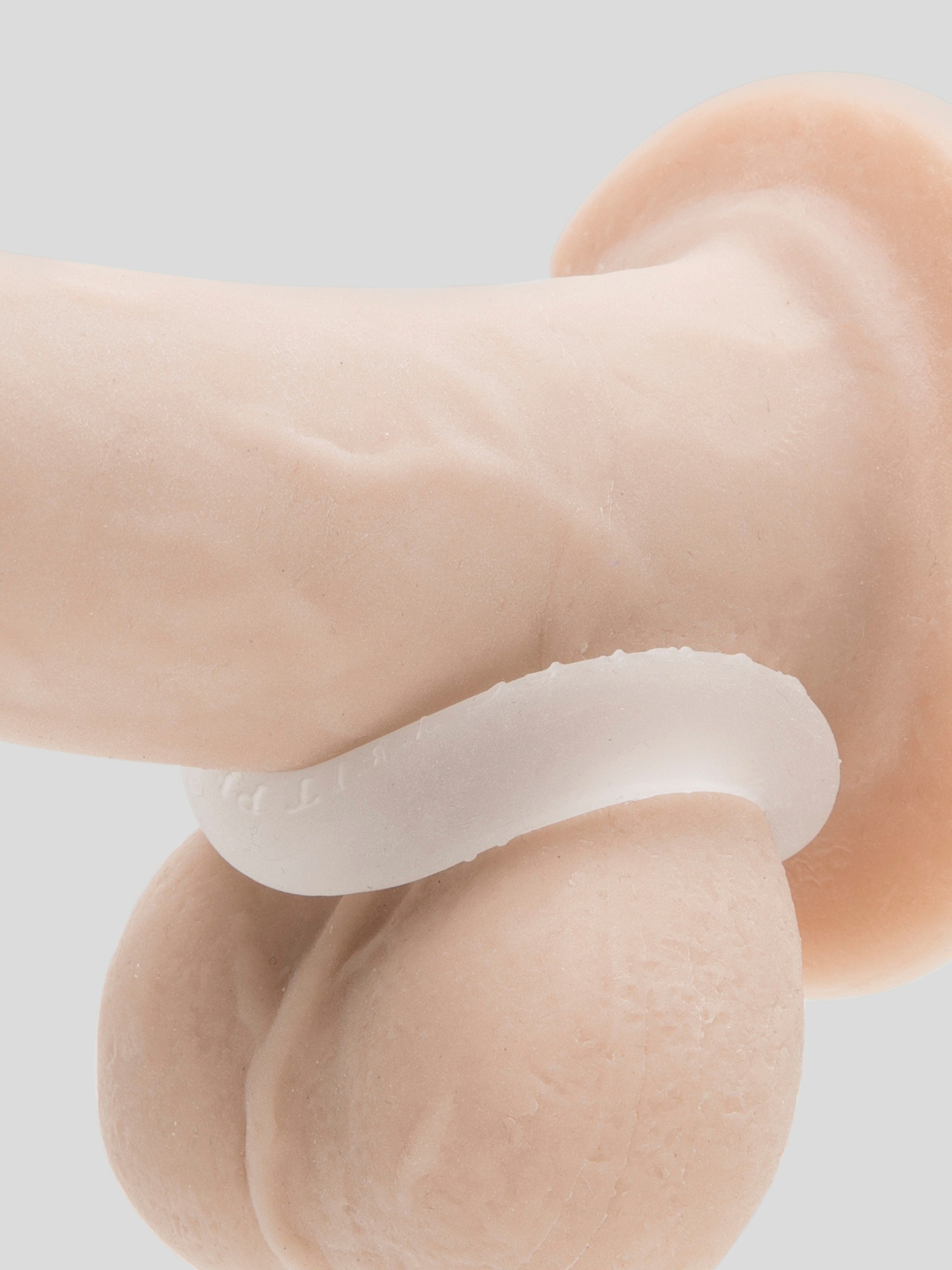 Perfect Fit Stackit Super Soft Stackable Cock Ring, Clear, hi-res