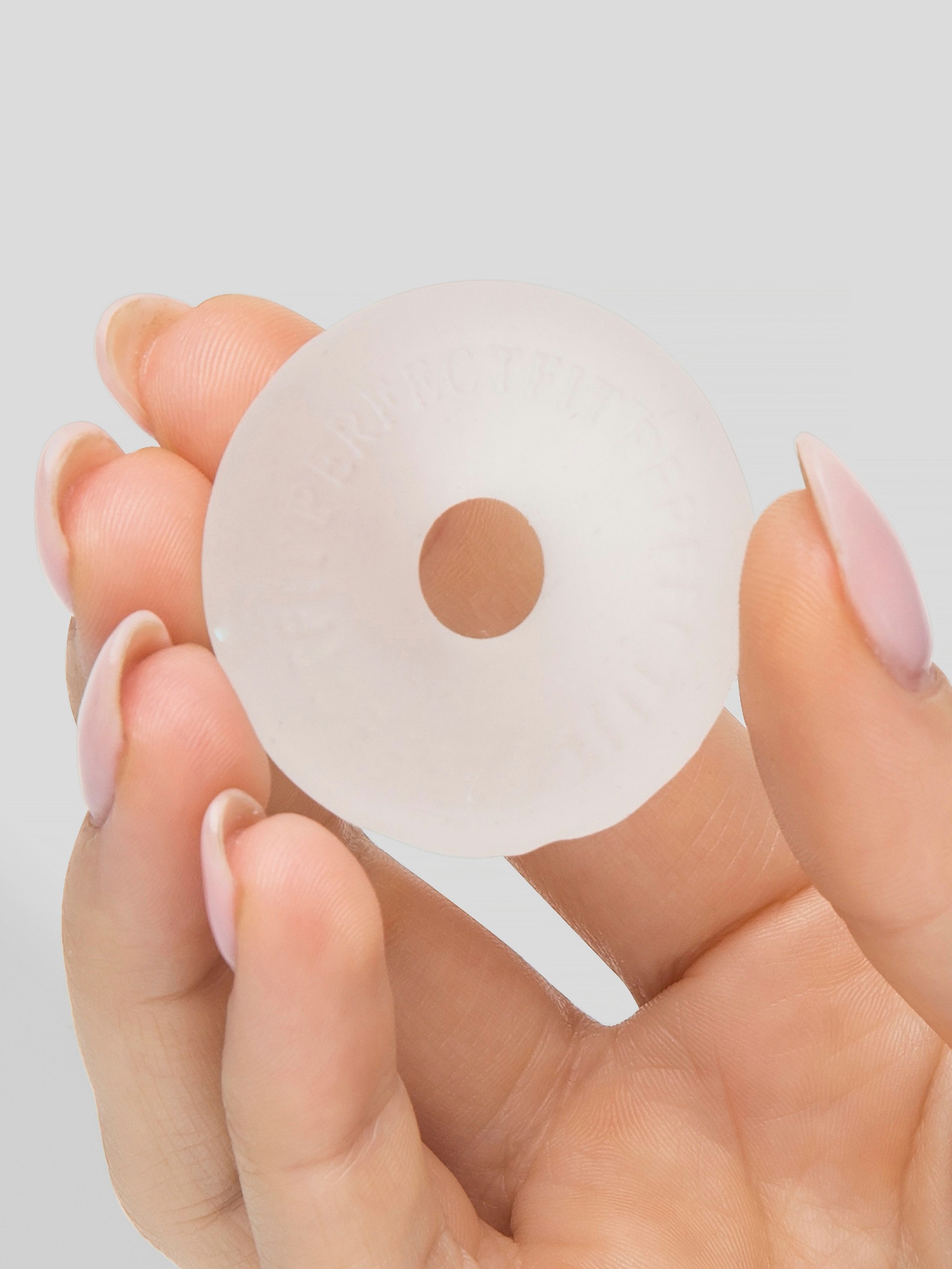 Perfect Fit Stackit Super Soft Stackable Cock Ring, Clear, hi-res