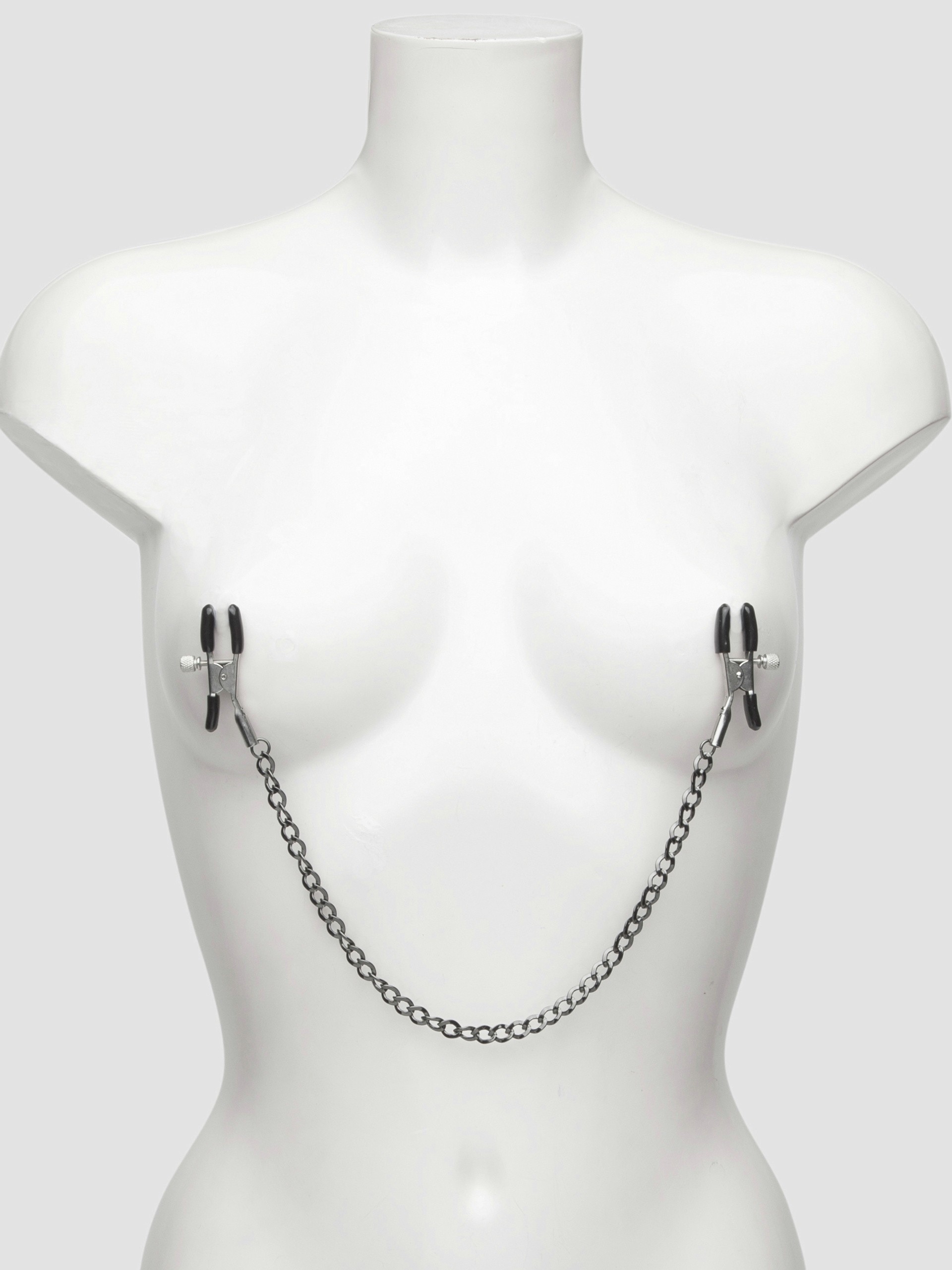 First Time Adjustable Nipple Teaser Clamps, Silver, hi-res