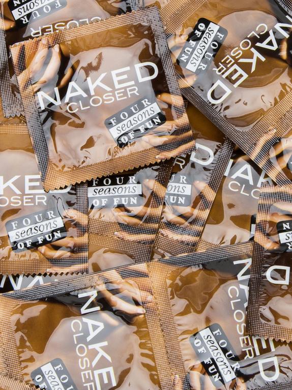 Four Seasons Naked Closer Fit Latex Condoms (144 Pack), , hi-res