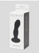 Silicone G-Spot Suction Cup Dildo 5.5 Inch, Black, hi-res