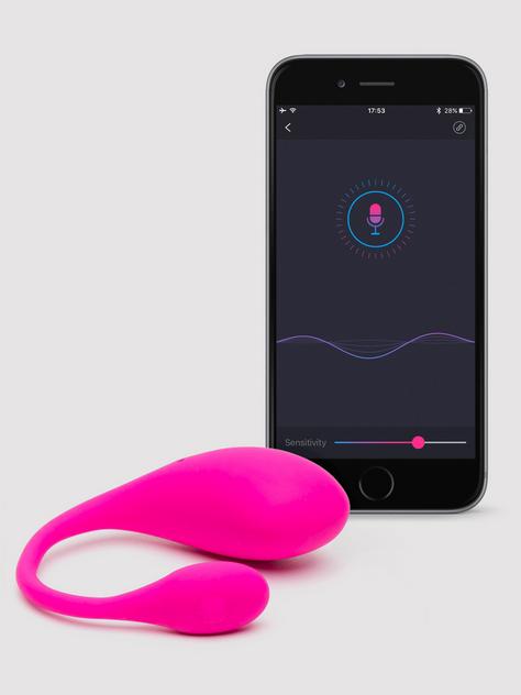 Lovense Lush 2 App Controlled Rechargeable Love Egg Vibrator, Purple, hi-res