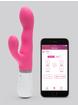 Lovense Nora App Controlled Rechargeable Rotating Rabbit Vibrator, Pink, hi-res