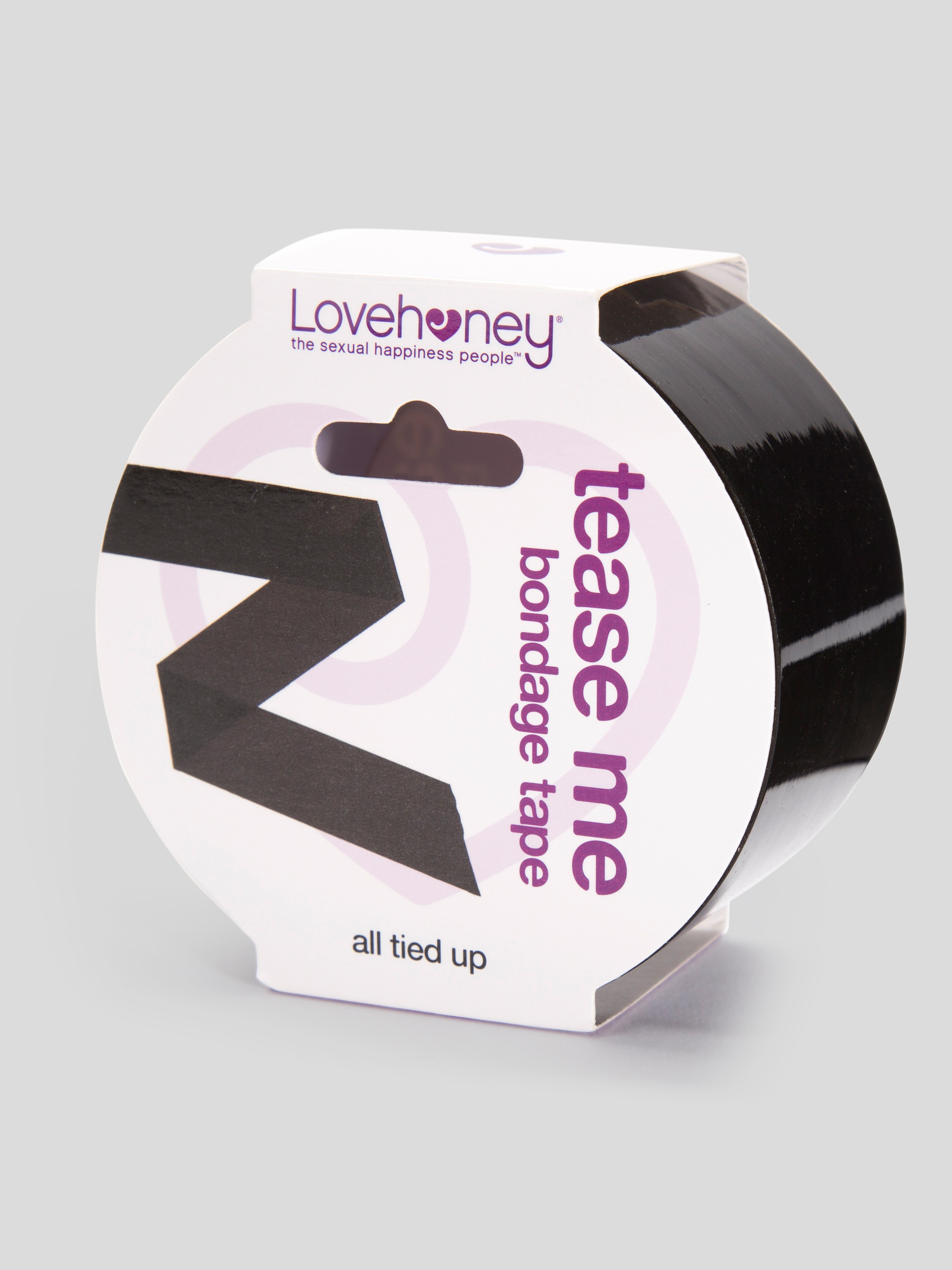 Lovehoney Black Bondage Tape, Black, hi-res