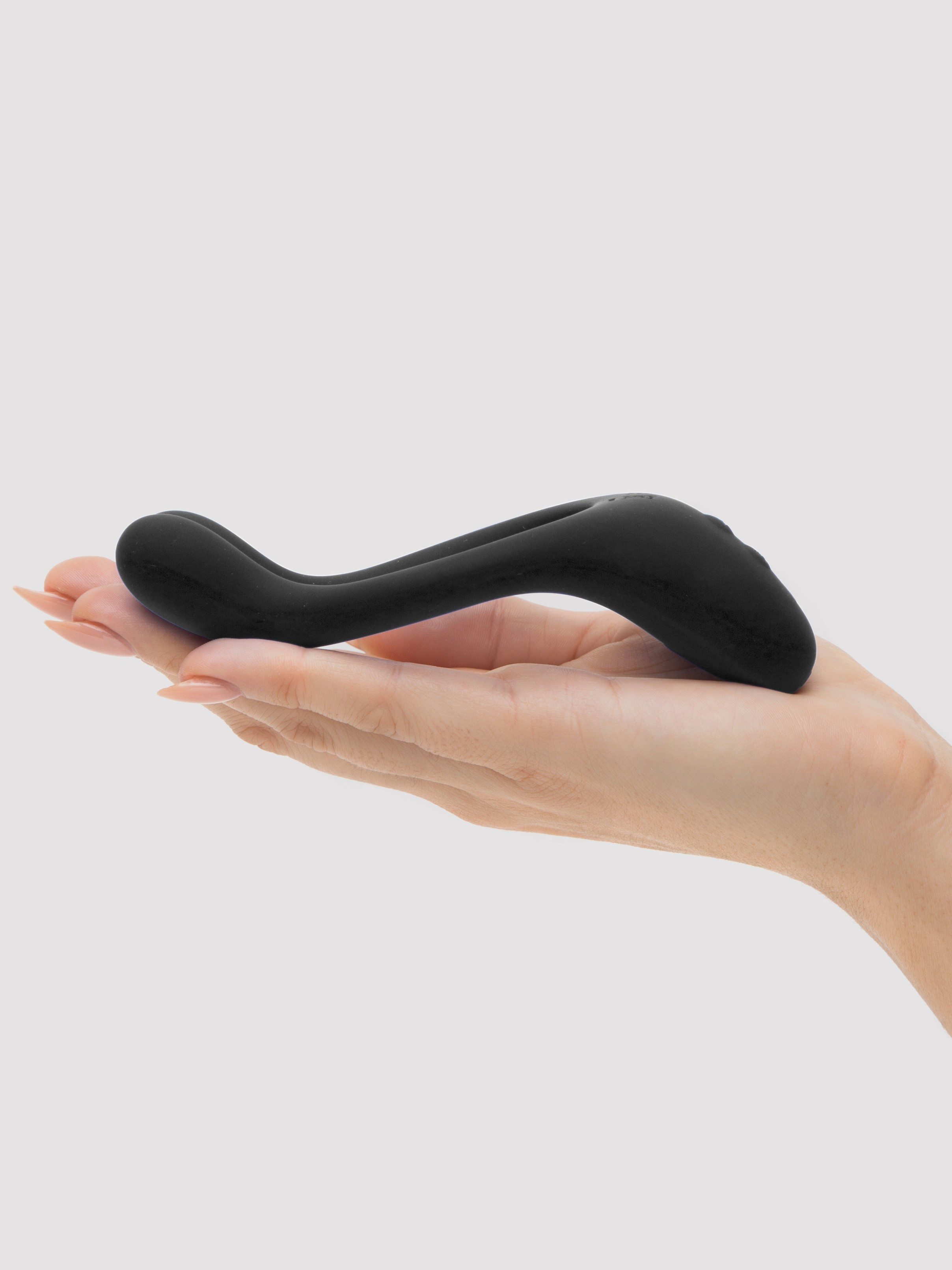 Doc Johnson Tryst Rechargeable 7 Function Multi-Erogenous Vibrator, Black, hi-res